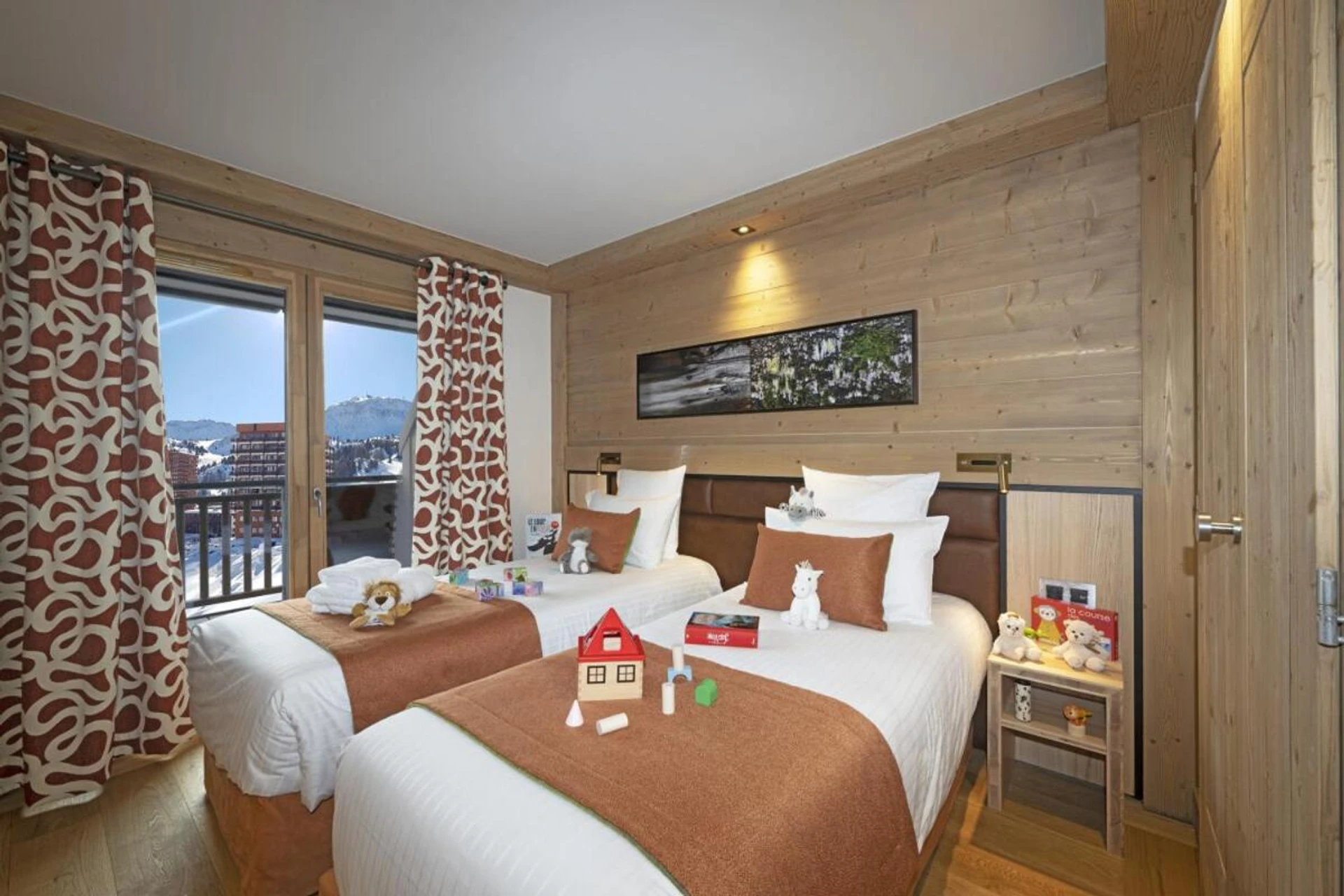 Chambre disponible pour un séminaire d'entreprise à MGM Hôtels & Résidences - Résidence Manaka - Aime-La-Plagne