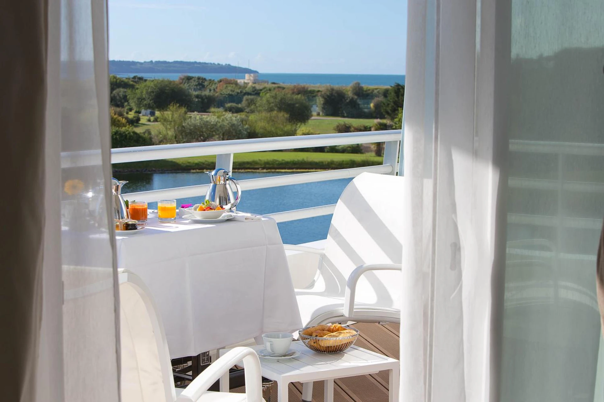 Chambre disponible pour un séminaire d'entreprise à Miramar La Cigale Hotel Thalasso & Spa - Arzon