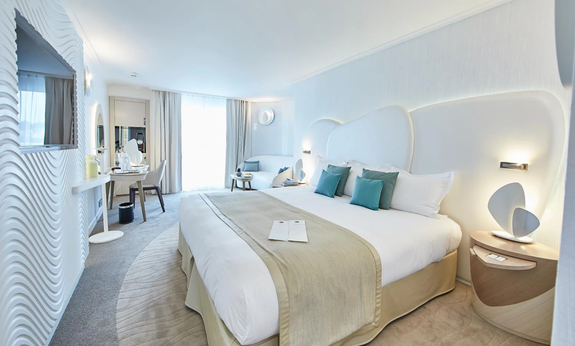 Chambre disponible pour un séminaire d'entreprise à Miramar La Cigale Hotel Thalasso & Spa - Arzon