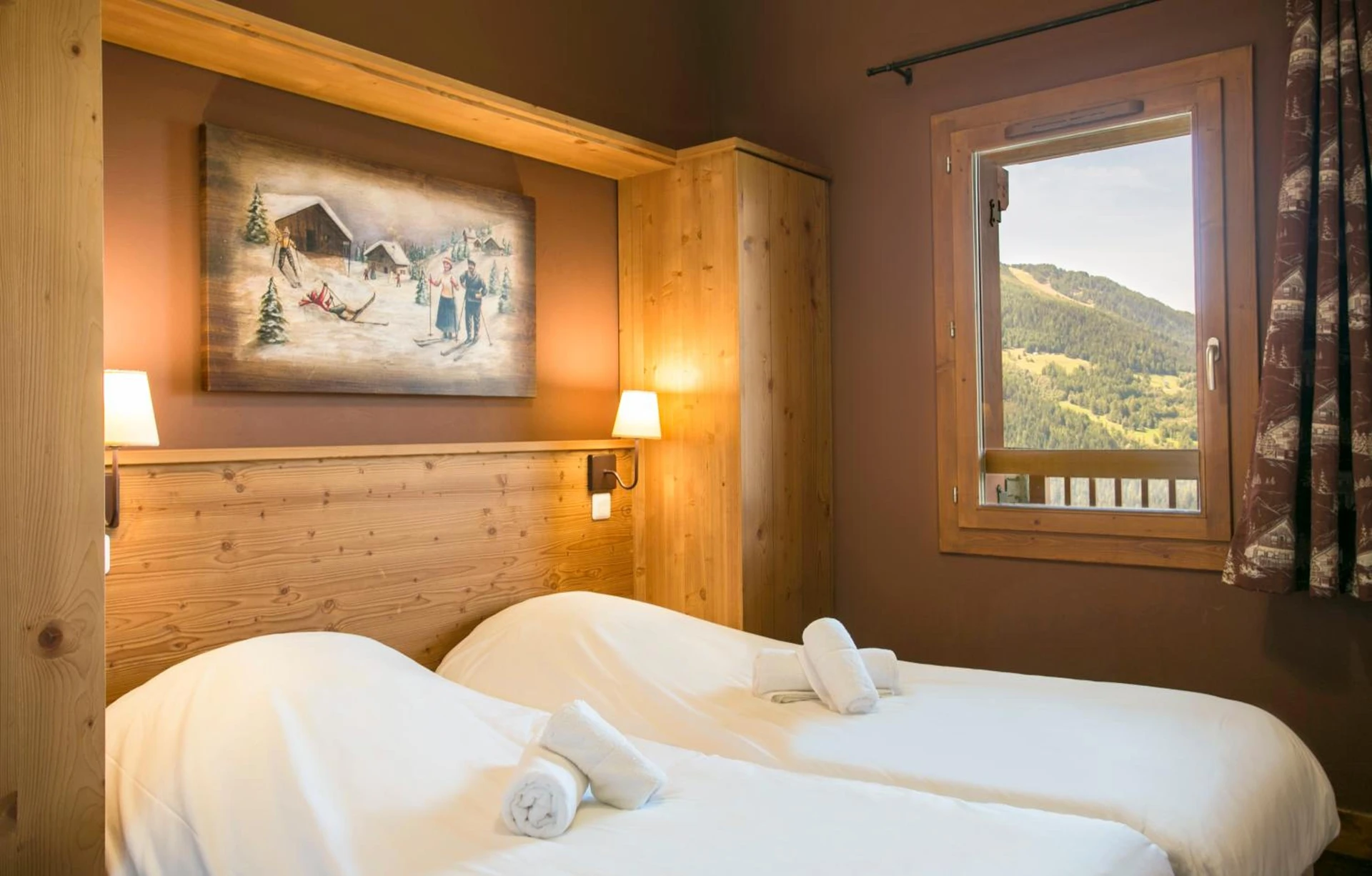 Magnifique chambre pour un séminaire d'entreprise à Résidence Club mmv L'Étoile des Cimes **** - Sainte-Foy-Tarentaise