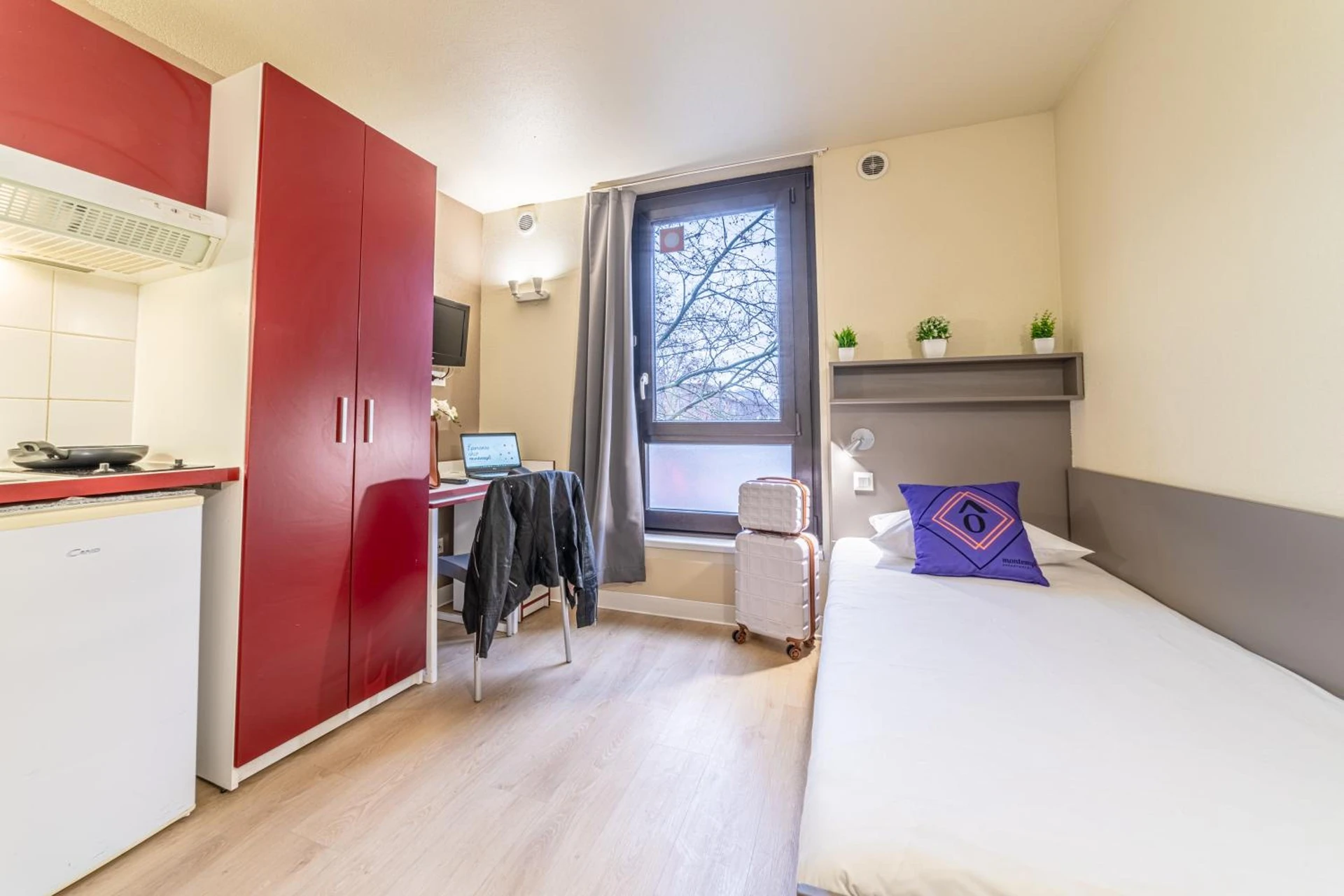 Chambre à Montempô Apparthôtel Strasbourg - Organiser un séminaire d'entreprise à Strasbourg