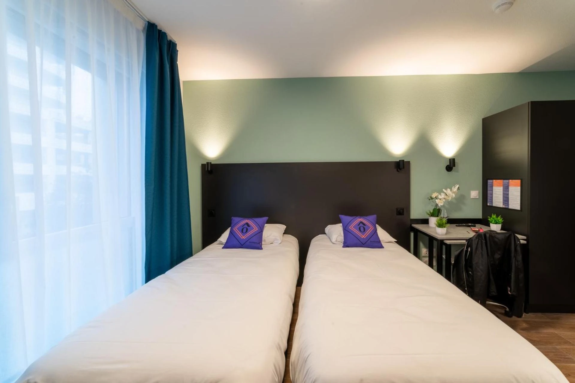 Magnifique chambre pour un séminaire d'entreprise à Montempô Appart'hôtel Bordeaux Belvédère - Bordeaux