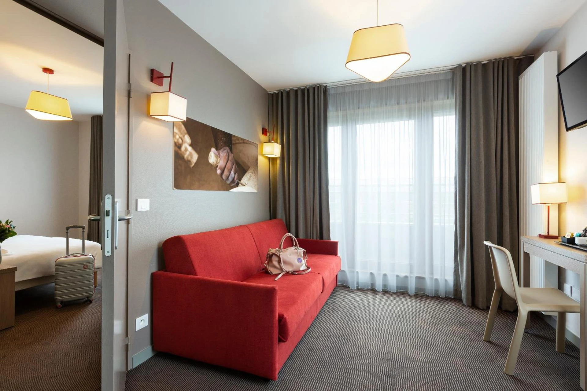 Lieu convivial pour un séminaire d'entreprise à Nehô Suites Porte de Genève - Gare Annemasse - Annemasse - En savoir plus 