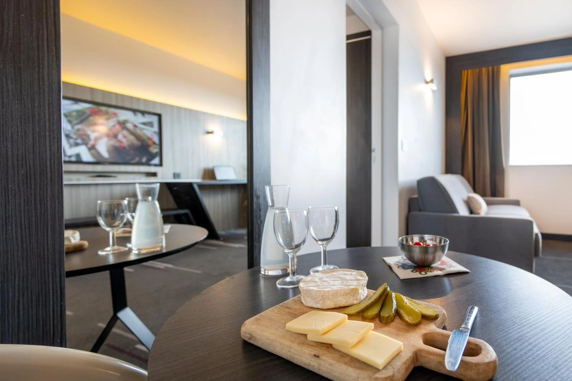 Chambre à Nemea Appart Hotel Concorde Toulouse Gare Matabiau - Organiser un séminaire d'entreprise à Toulouse
