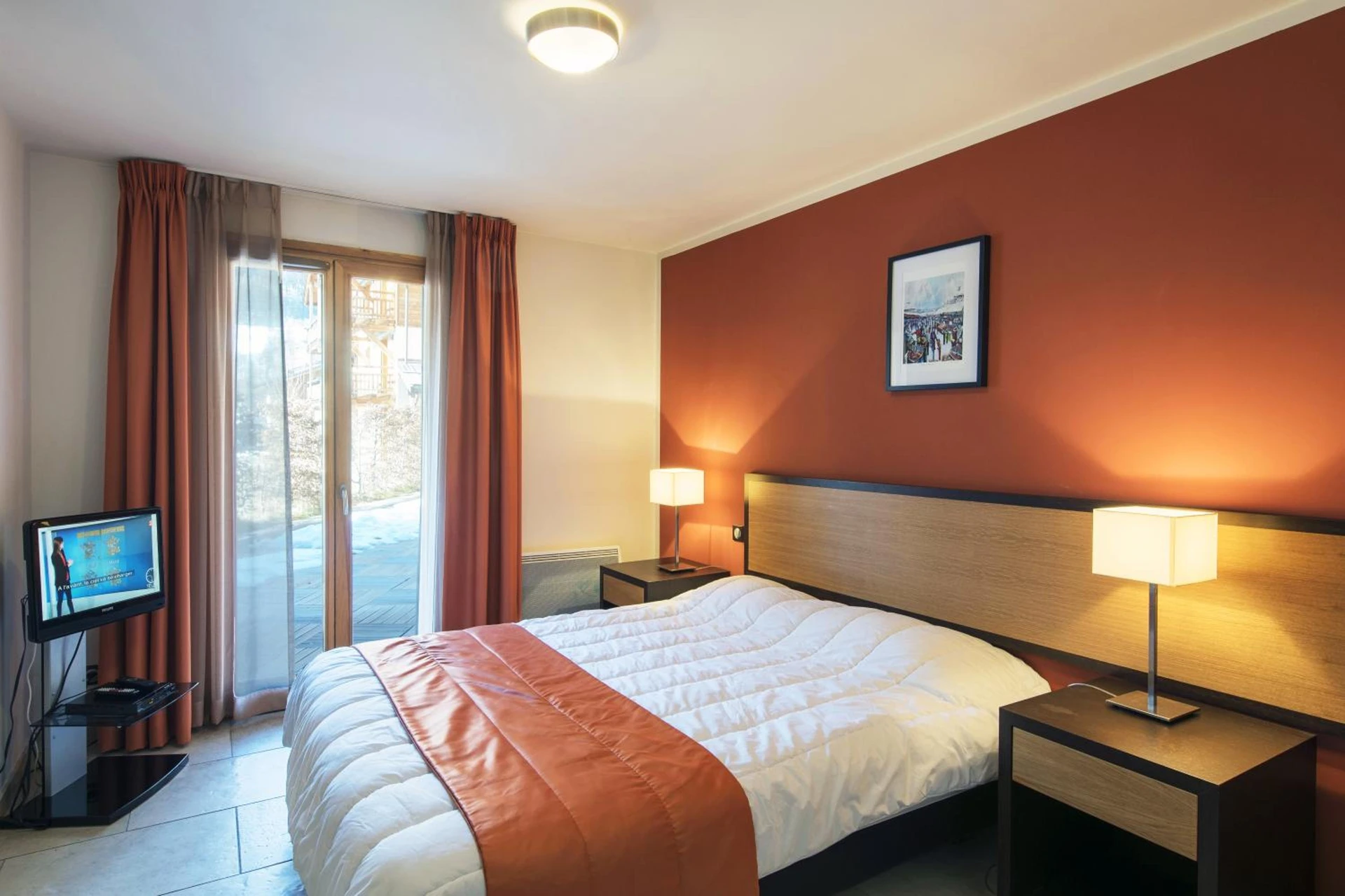 Chambre disponible pour un séminaire d'entreprise à Résidence Néméa L'Adret - Saint-Chaffrey