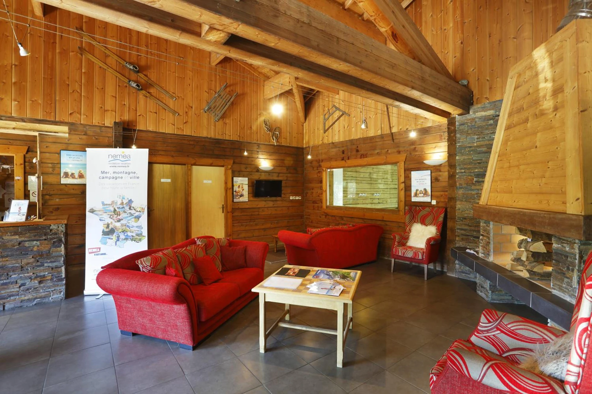 Ambiance de travail pour séminaire d'entreprise à Résidence Néméa Les Chalets du Bois de Champelle - Morillon