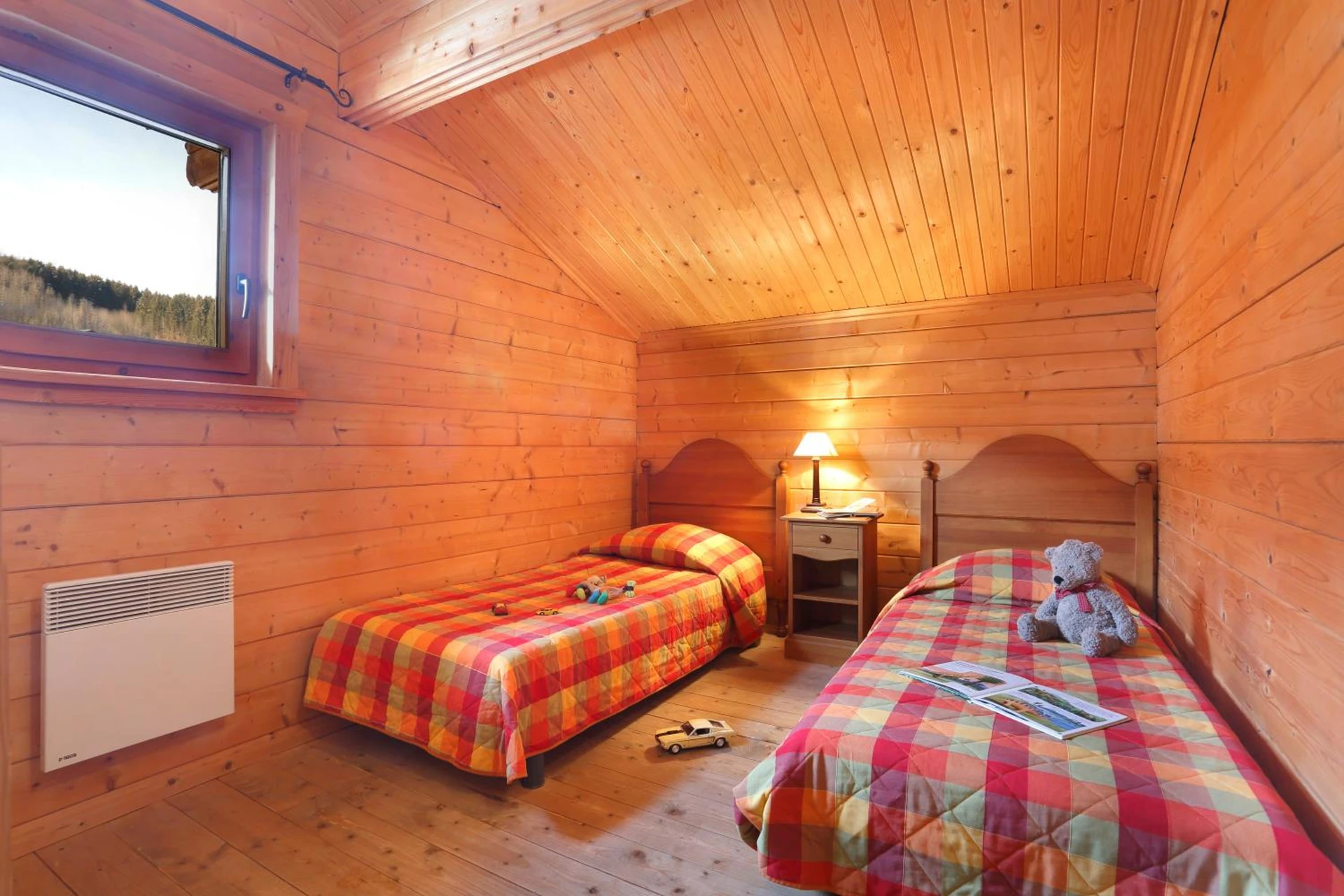 Chambre disponible pour un séminaire d'entreprise à Résidence Néméa Les Chalets du Bois de Champelle - Morillon