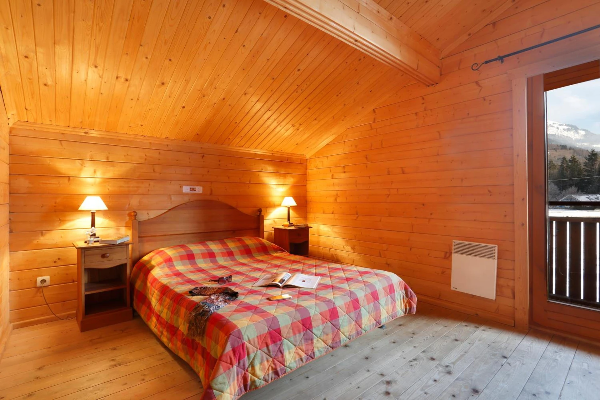 Chambre disponible pour un séminaire d'entreprise à Résidence Néméa Les Chalets du Bois de Champelle - Morillon