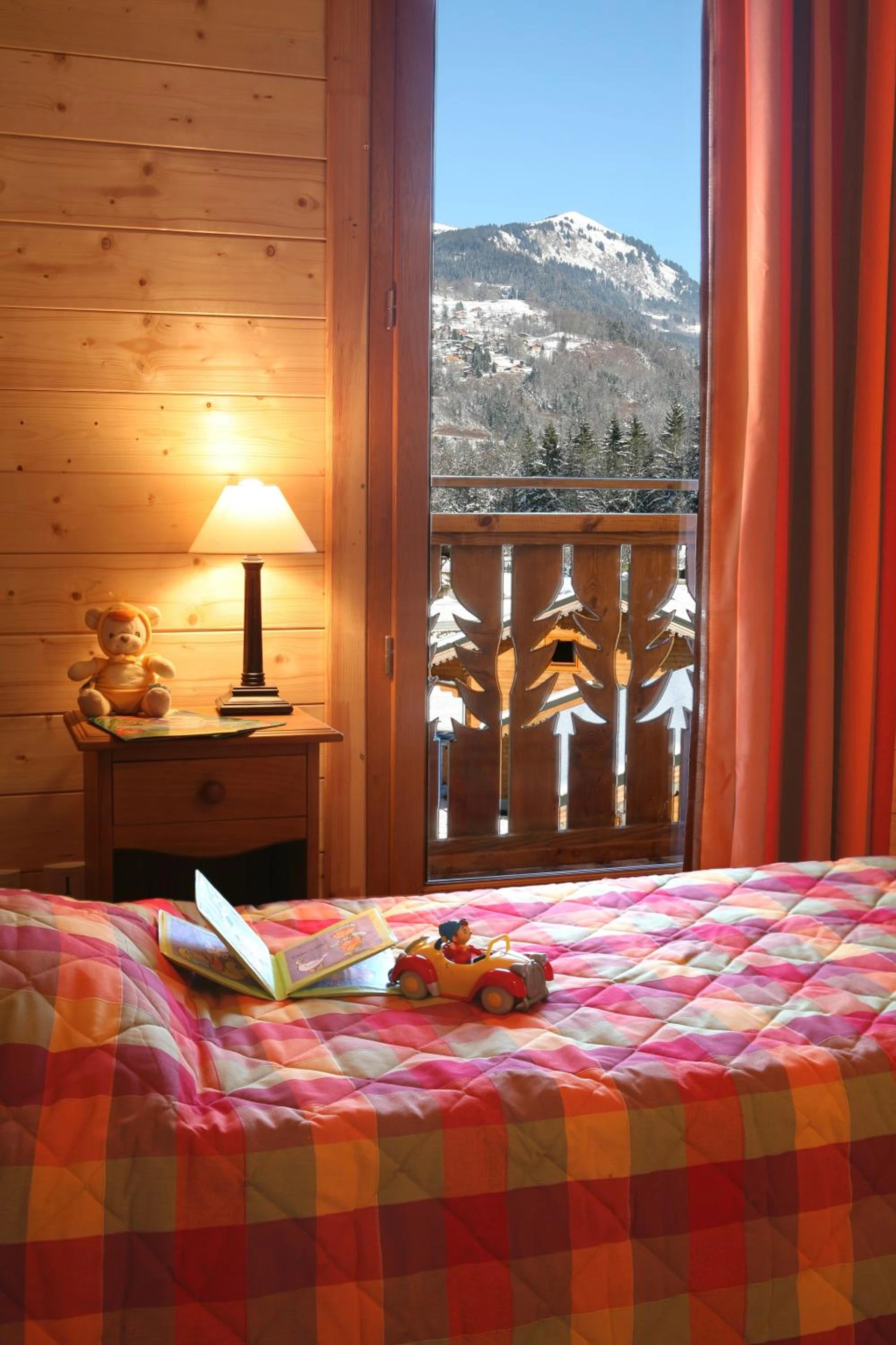 Magnifique chambre pour un séminaire d'entreprise à Résidence Néméa Les Chalets du Bois de Champelle - Morillon