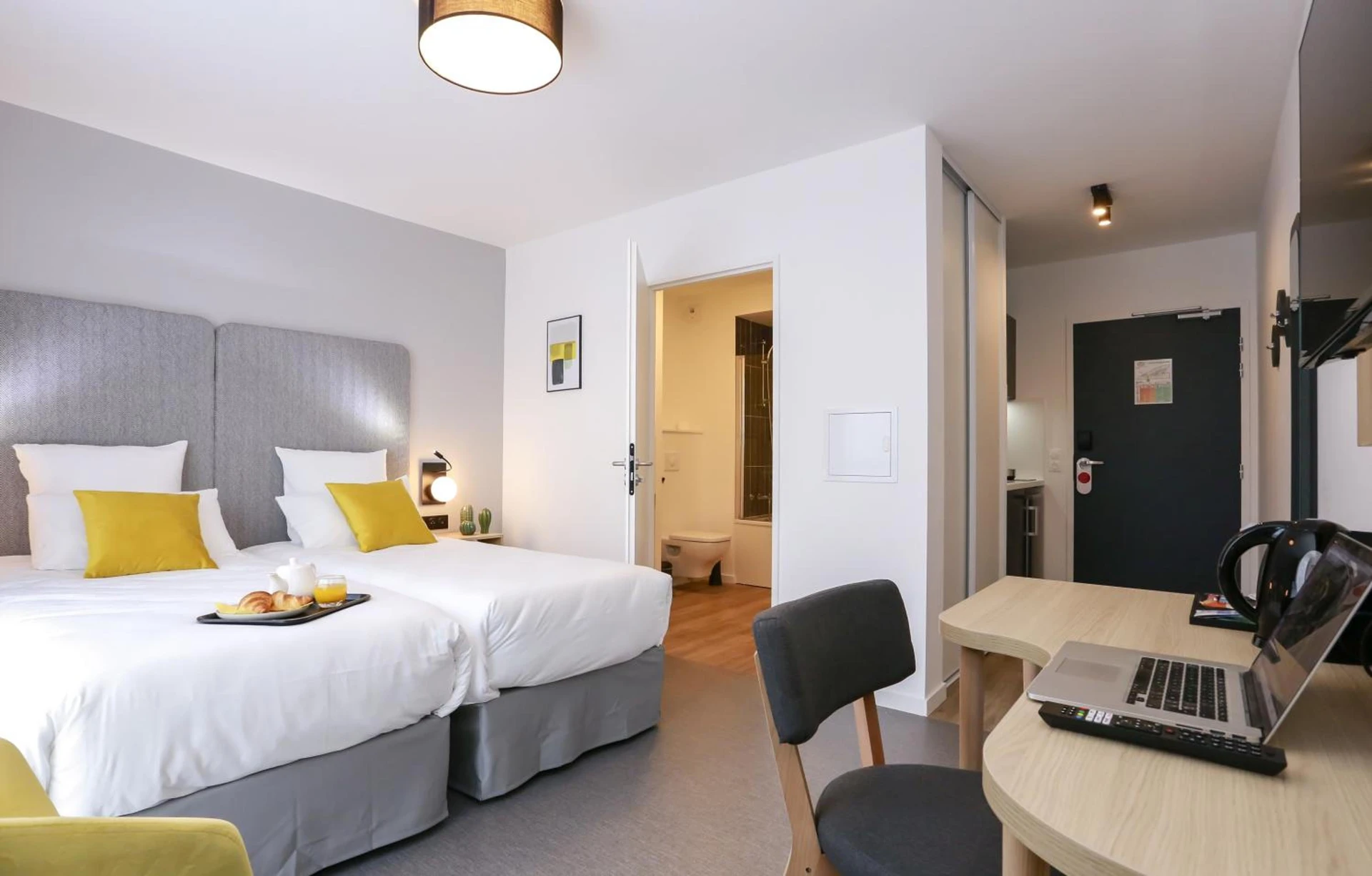 Chambre disponible pour un séminaire d'entreprise à Odalys City Angers Centre Gare - Angers