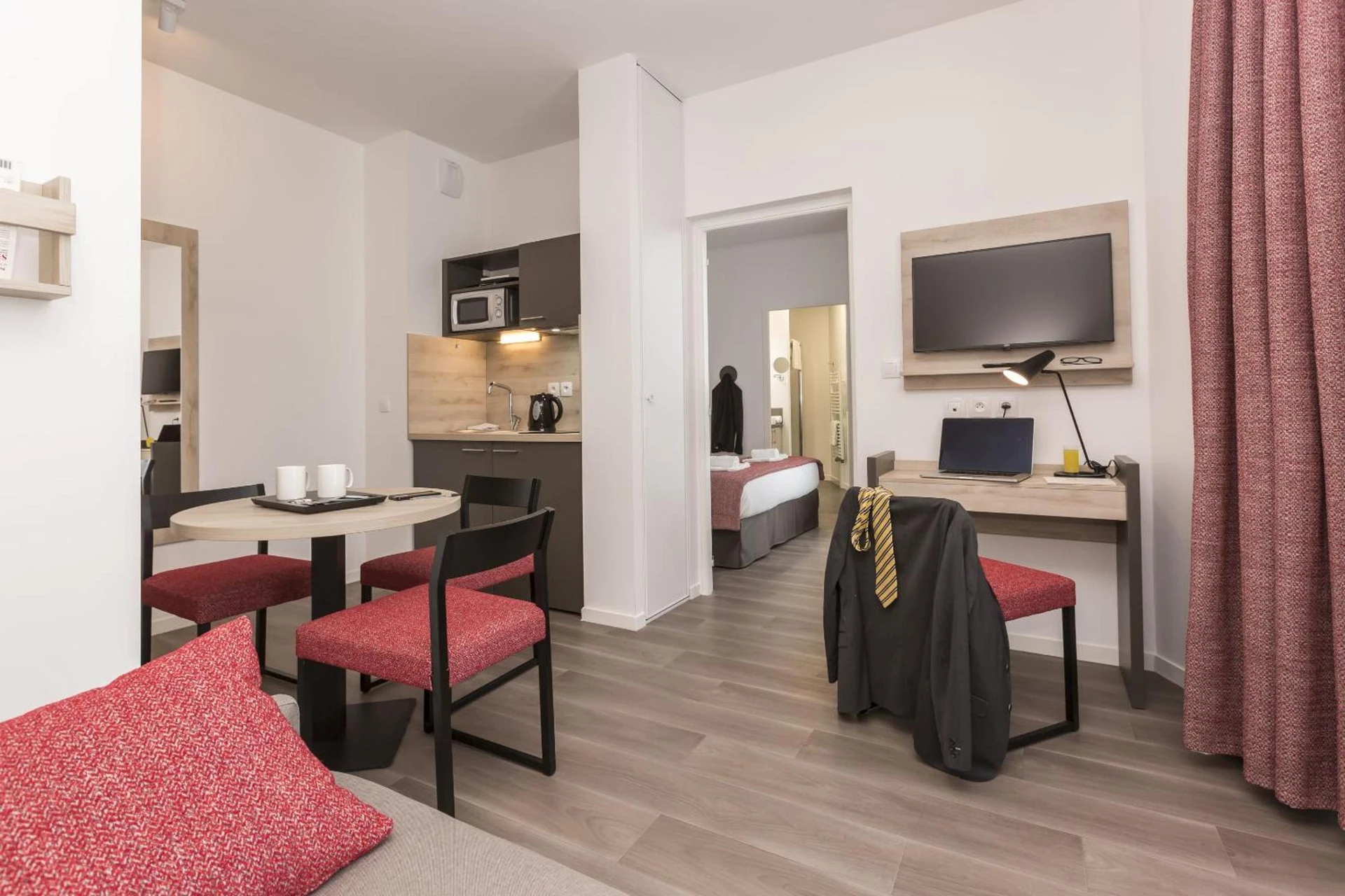 Chambre disponible pour un séminaire d'entreprise à Odalys City Le Mans Centre Congrès - Le Mans