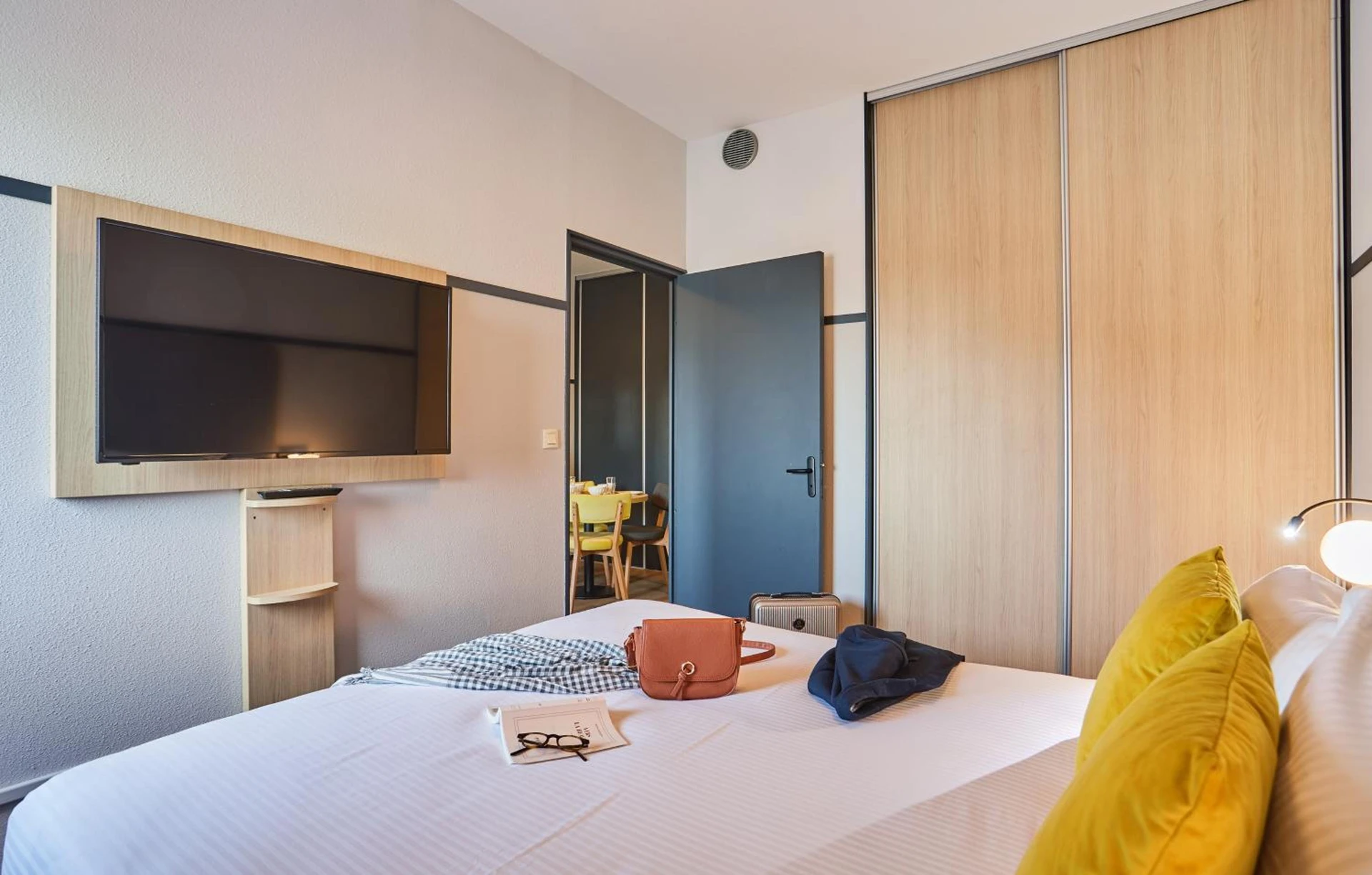 Chambre disponible pour un séminaire d'entreprise à Odalys City Lyon Bioparc - Lyon