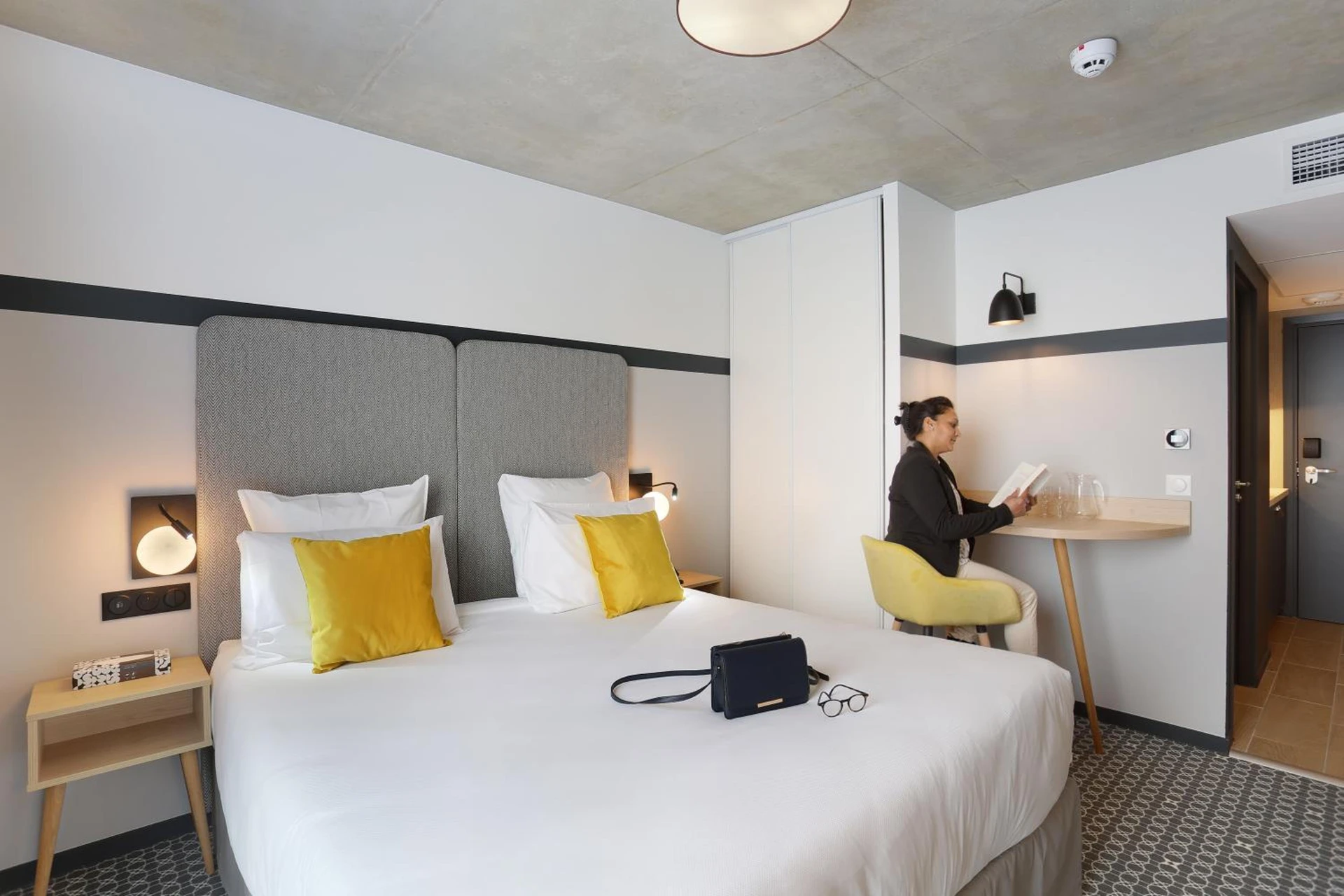 Chambre disponible pour un séminaire d'entreprise à Odalys City Toulouse Blagnac Aéroport - Blagnac