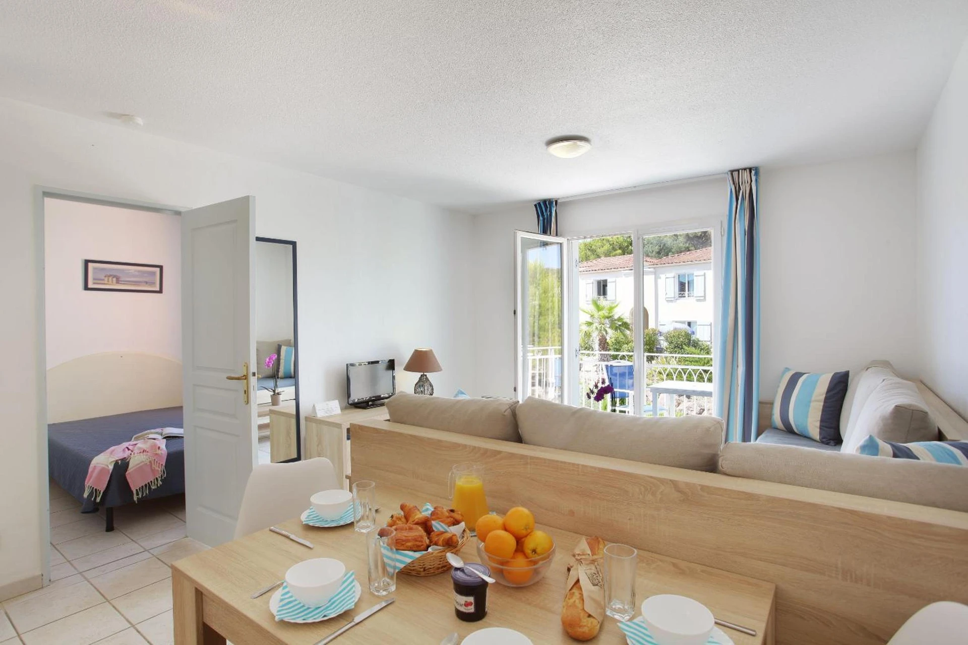 Chambre disponible pour un séminaire d'entreprise à Résidence Odalys Domaine des Eucalyptus - Saint-Aygulf