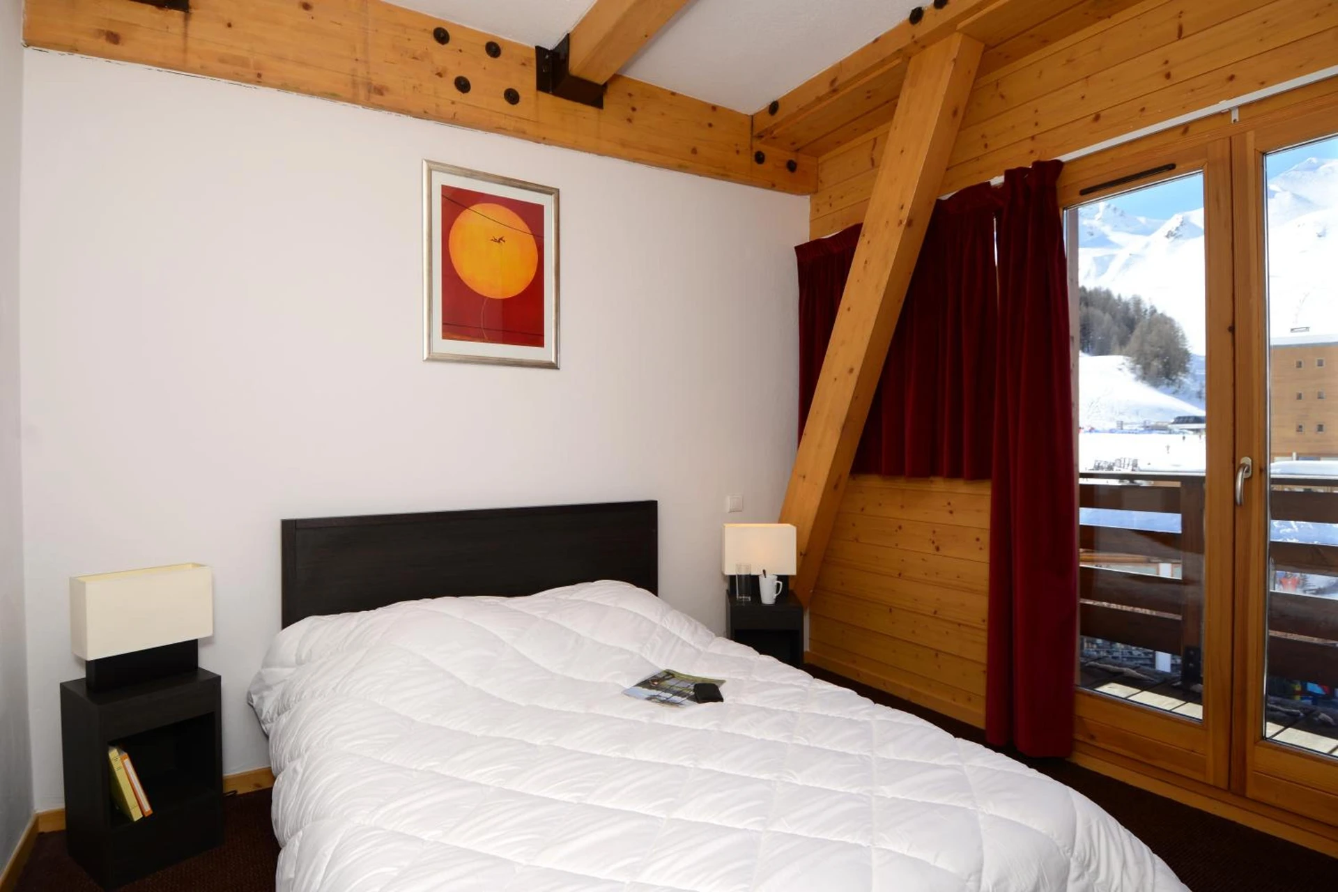 Chambre disponible pour un séminaire d'entreprise à Résidence Odalys Le Pelvoux - La Plagne