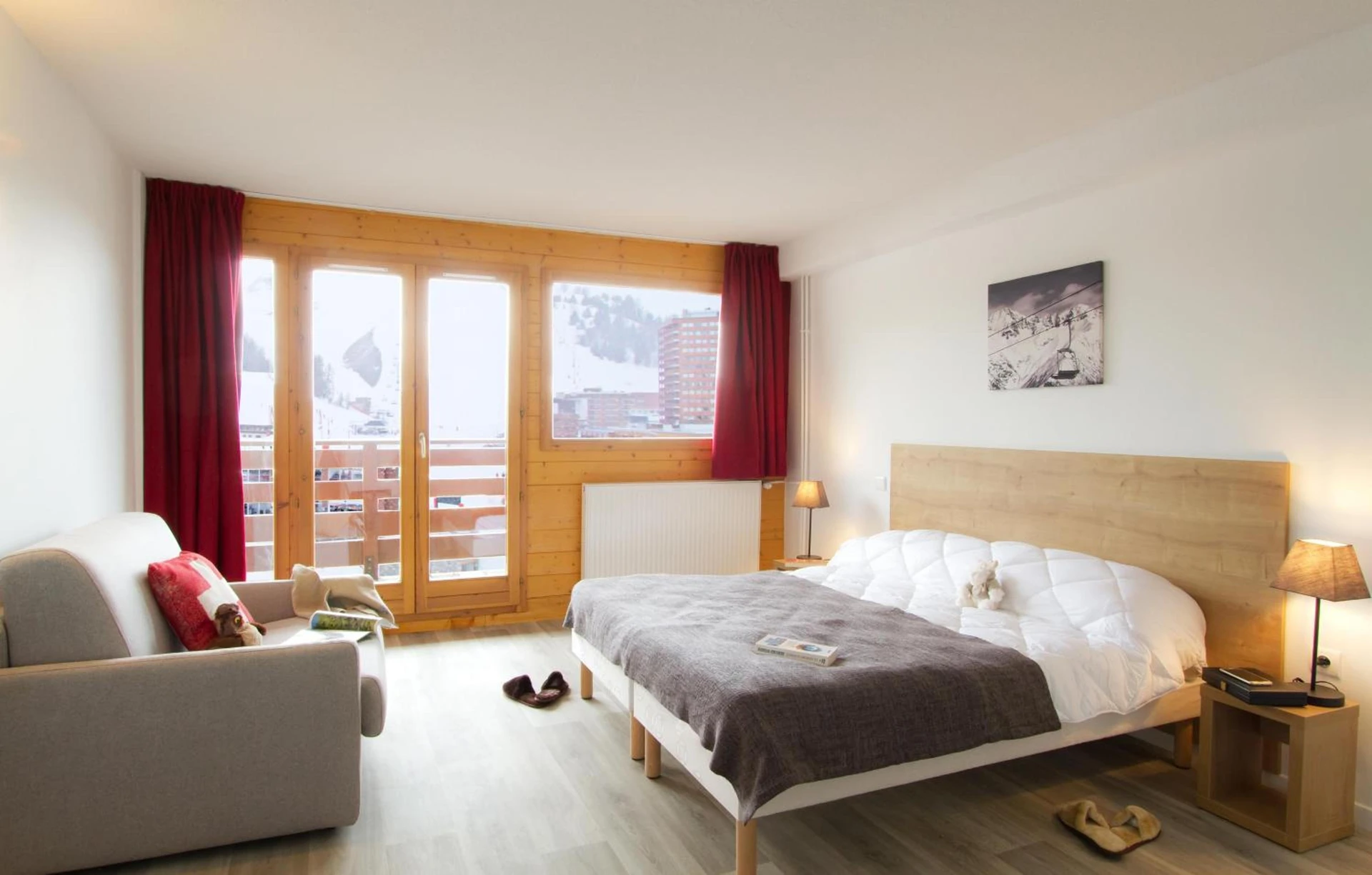 Chambre disponible pour un séminaire d'entreprise à Résidence Odalys Le Pelvoux - La Plagne