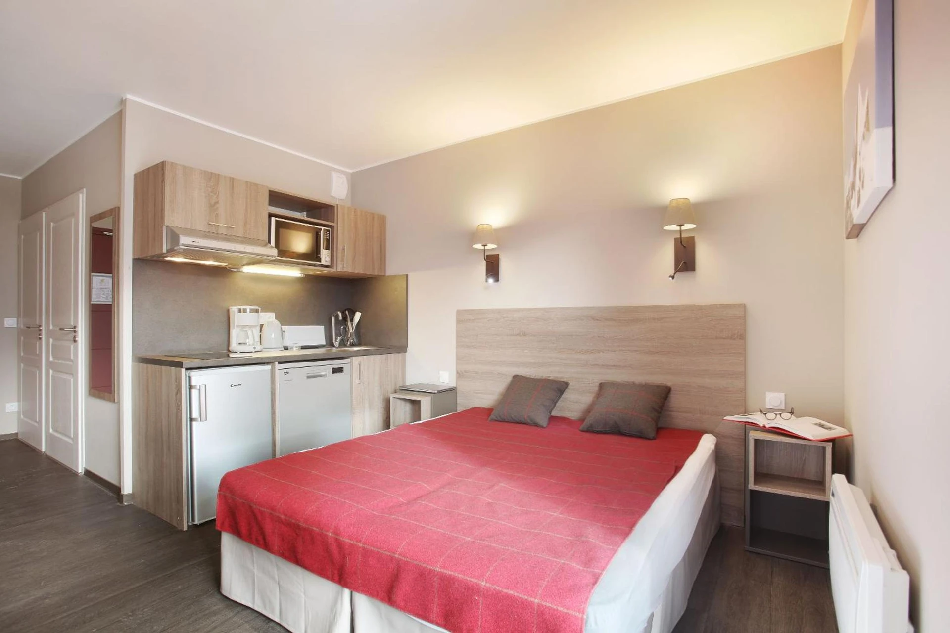 Chambre disponible pour un séminaire d'entreprise à Résidence Odalys Le Village de Praroustan - Pra-Loup