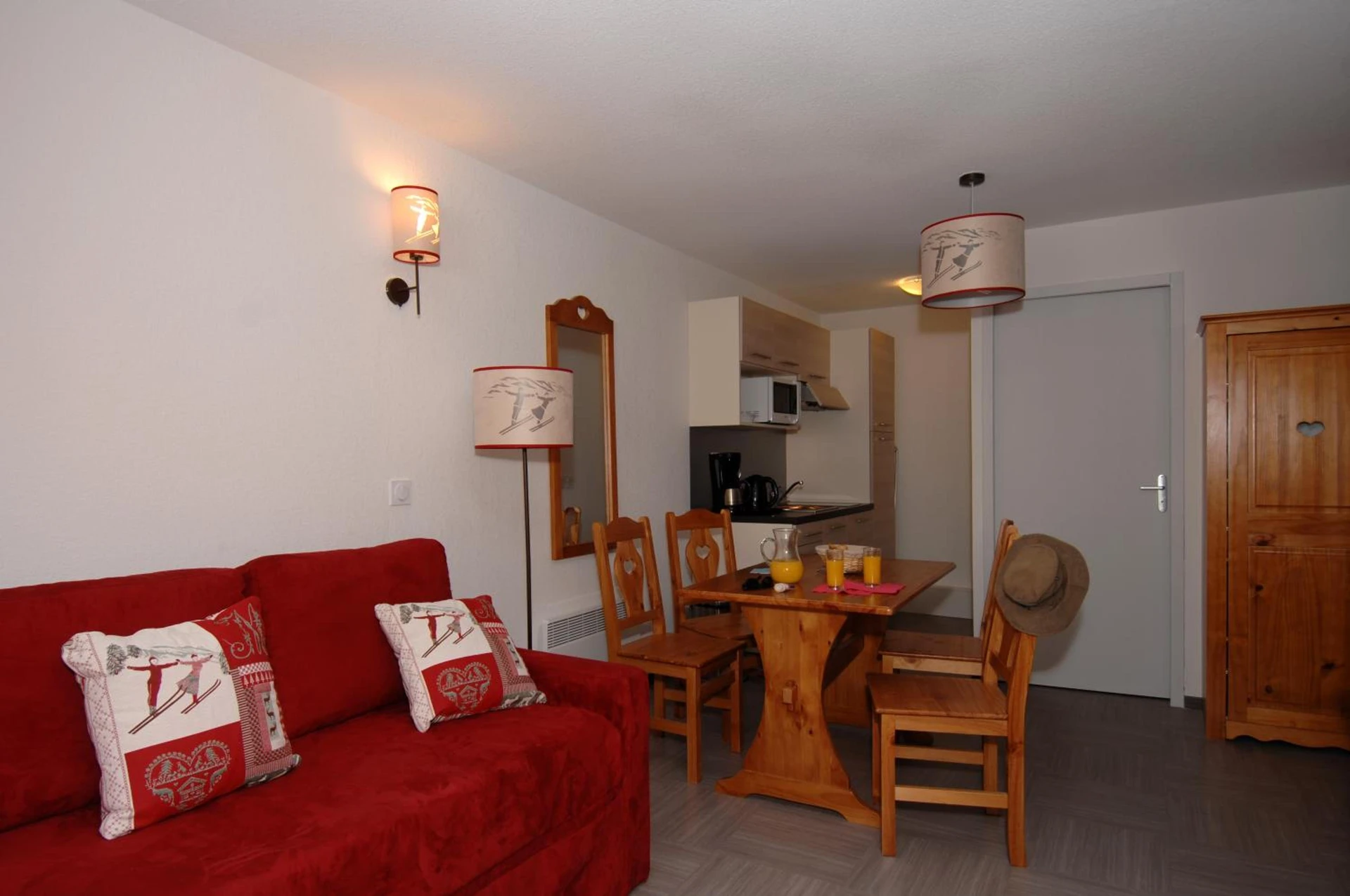 Chambre disponible pour un séminaire d'entreprise à Résidence Odalys Pra Sainte Marie - Vars