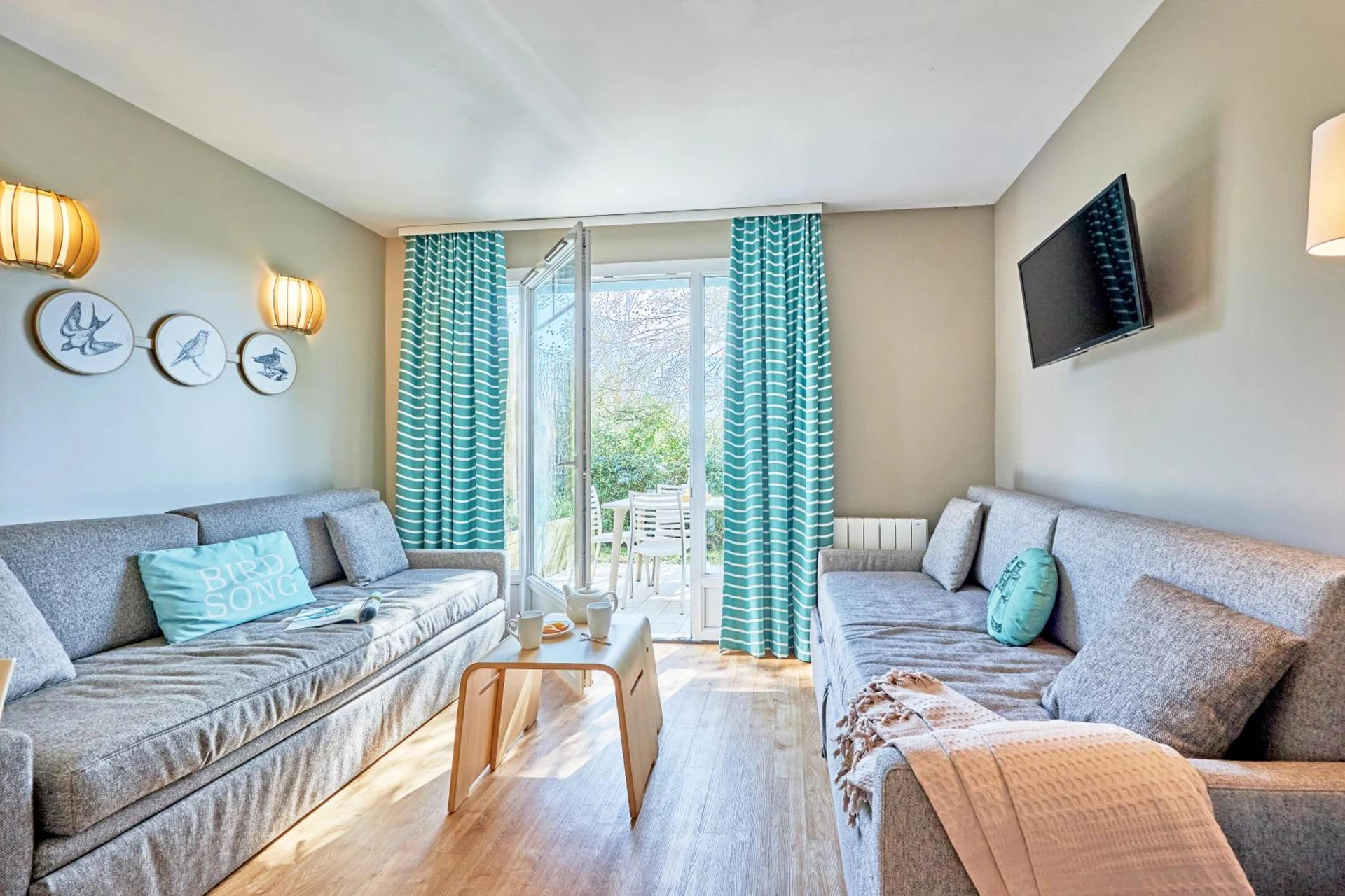 Chambre disponible pour un séminaire d'entreprise à Pierre & Vacances Résidence Le Chant des Oiseaux - Courseulles-sur-Mer