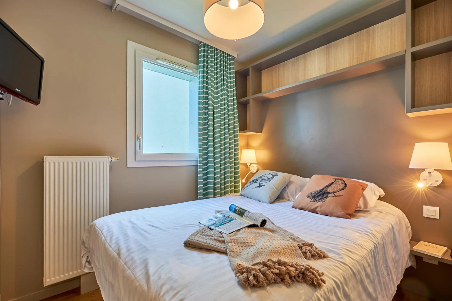 Chambre disponible pour un séminaire d'entreprise à Pierre & Vacances Résidence Le Chant des Oiseaux - Courseulles-sur-Mer