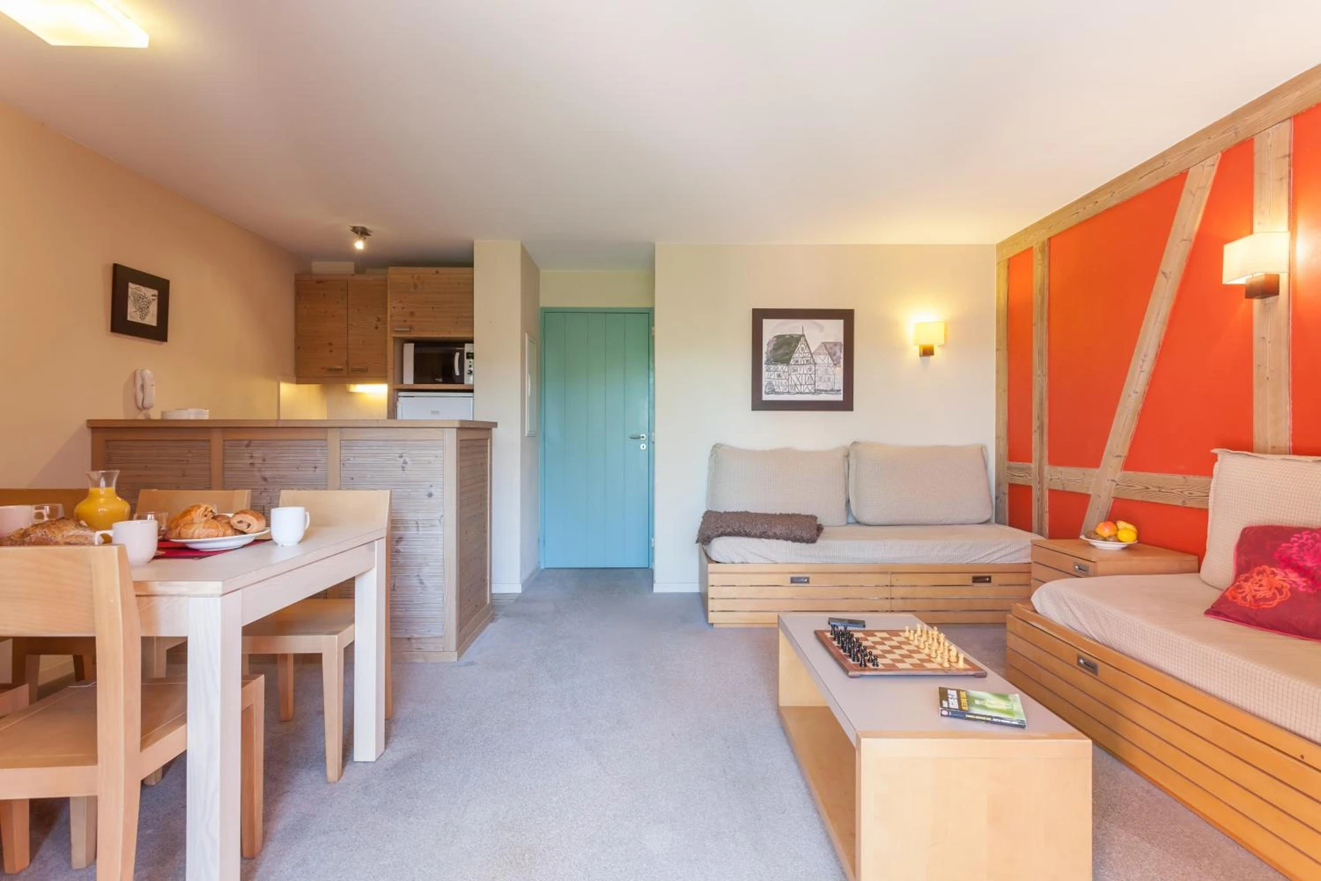 Chambre disponible pour un séminaire d'entreprise à Résidence Pierre & Vacances Le Clos d'Eguisheim - Eguisheim