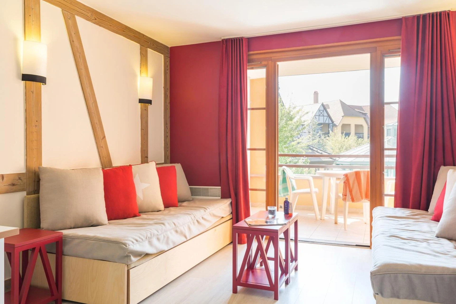 Magnifique chambre pour un séminaire d'entreprise à Résidence Pierre & Vacances Le Clos d'Eguisheim - Eguisheim