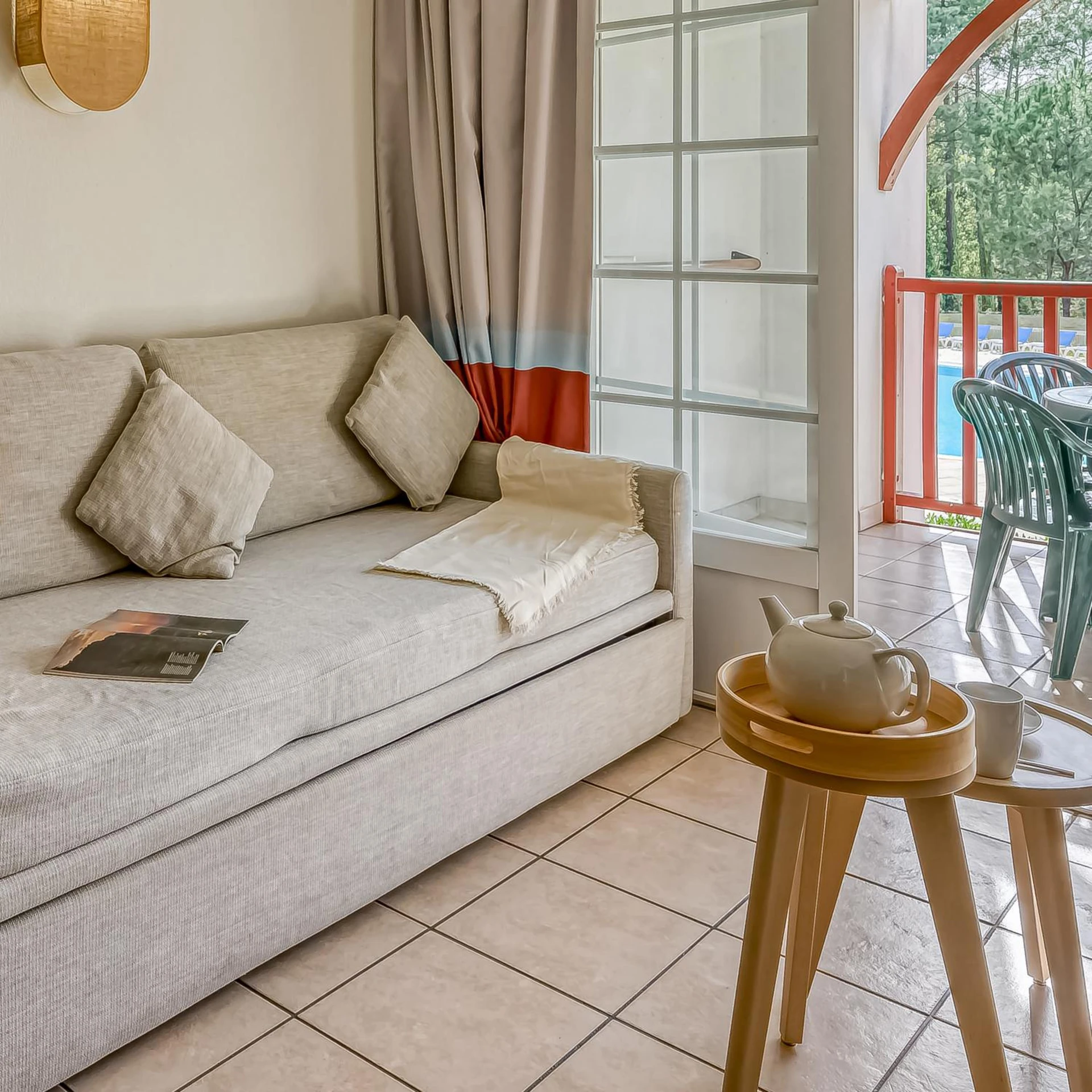 Chambre disponible pour un séminaire d'entreprise à Résidence Pierre & Vacances Le Domaine de Gascogne - Biscarrosse