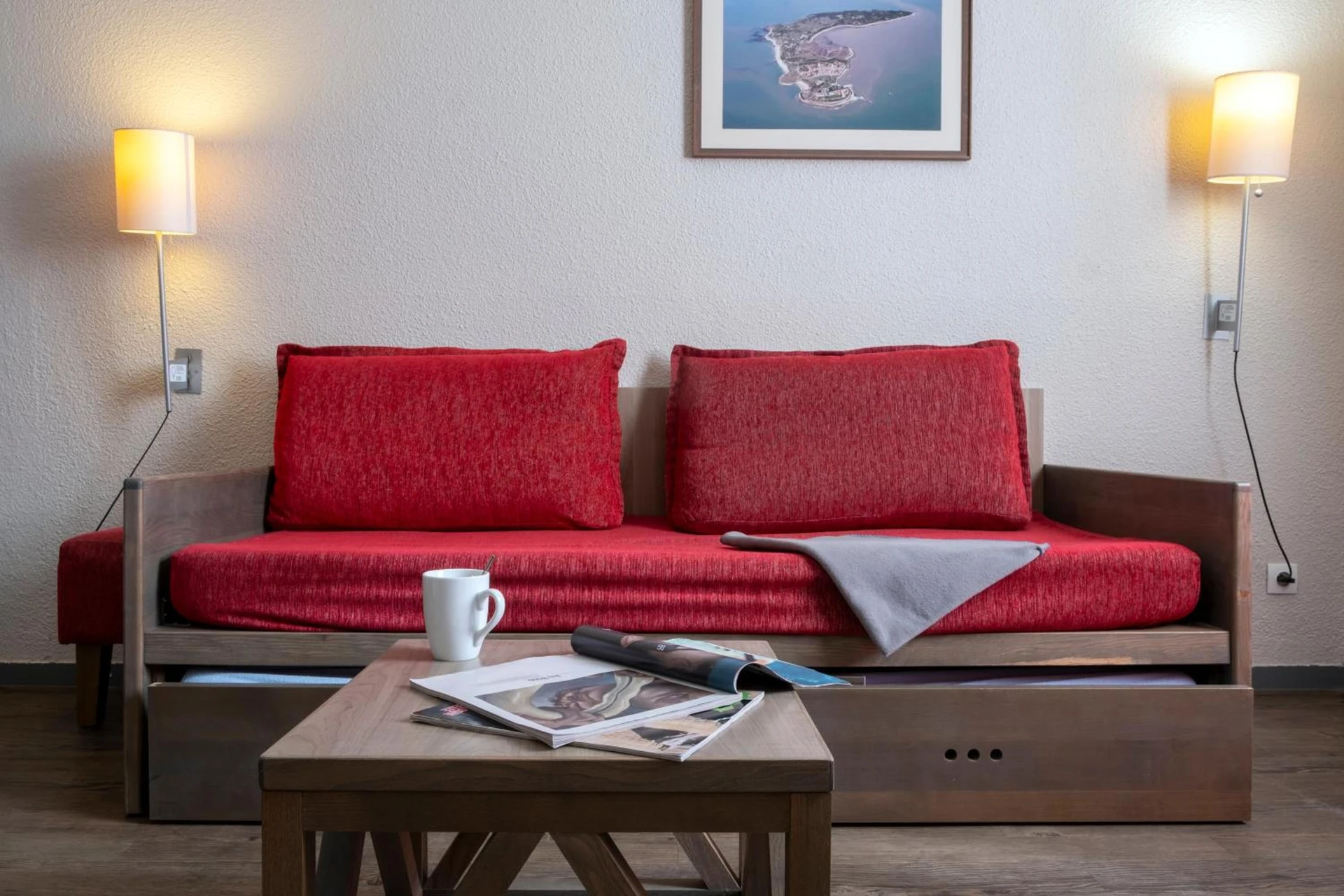 Chambre disponible pour un séminaire d'entreprise à Résidence Pierre & Vacances Le Fort de la Rade - Île-d'Aix