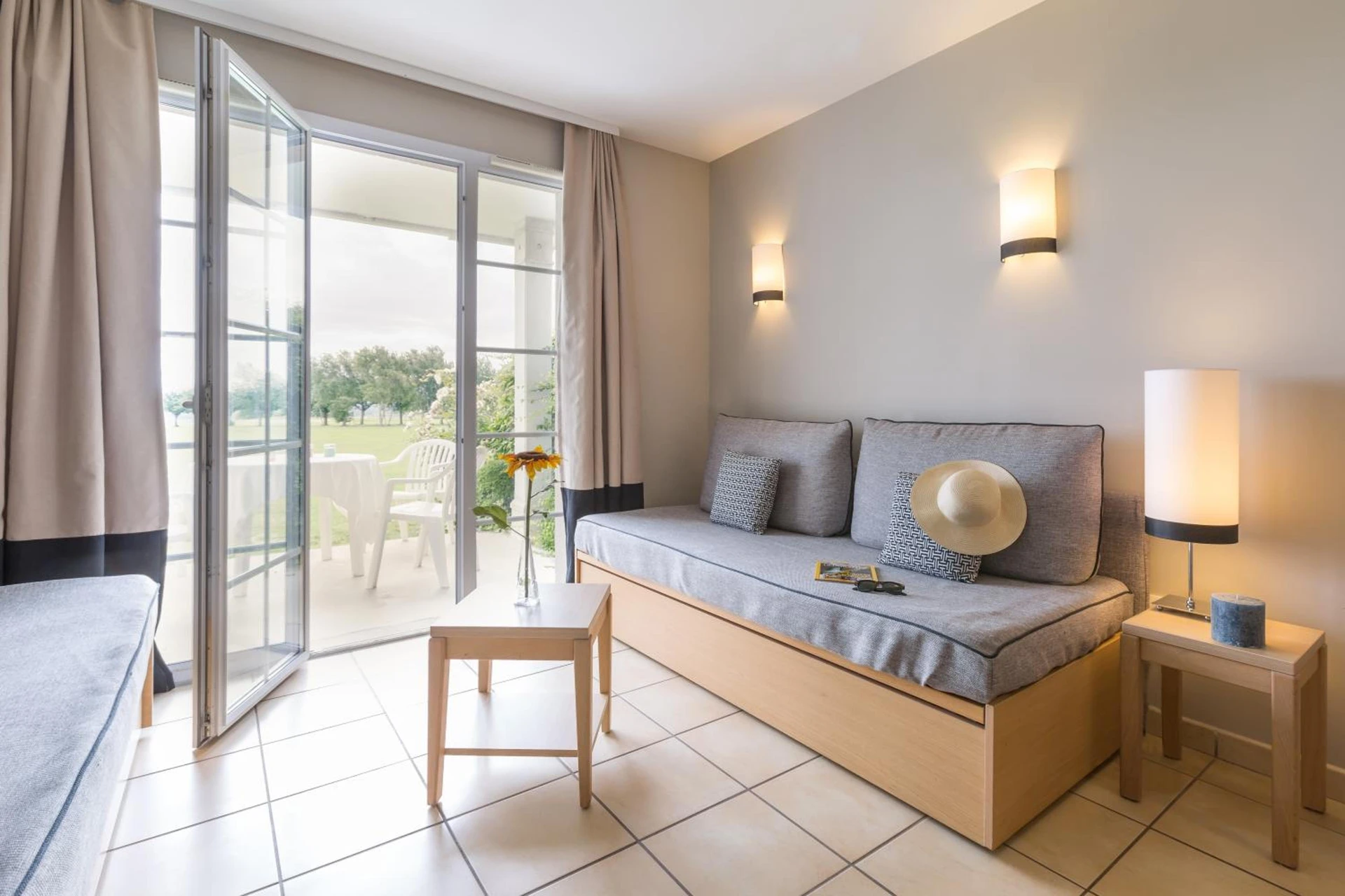 Chambre disponible pour un séminaire d'entreprise à Résidence PIERRE & VACANCES I Le Green Beach - Port-en-Bessin-Huppain