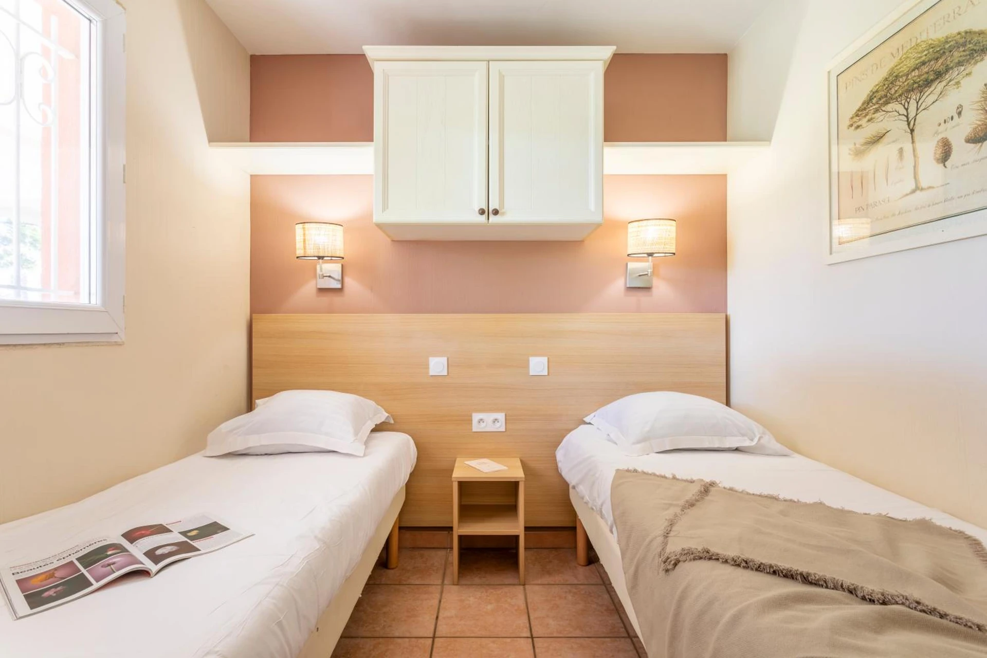Chambre disponible pour un séminaire d'entreprise à Résidence Pierre & Vacances le Hameau de la Pinède - Hyères