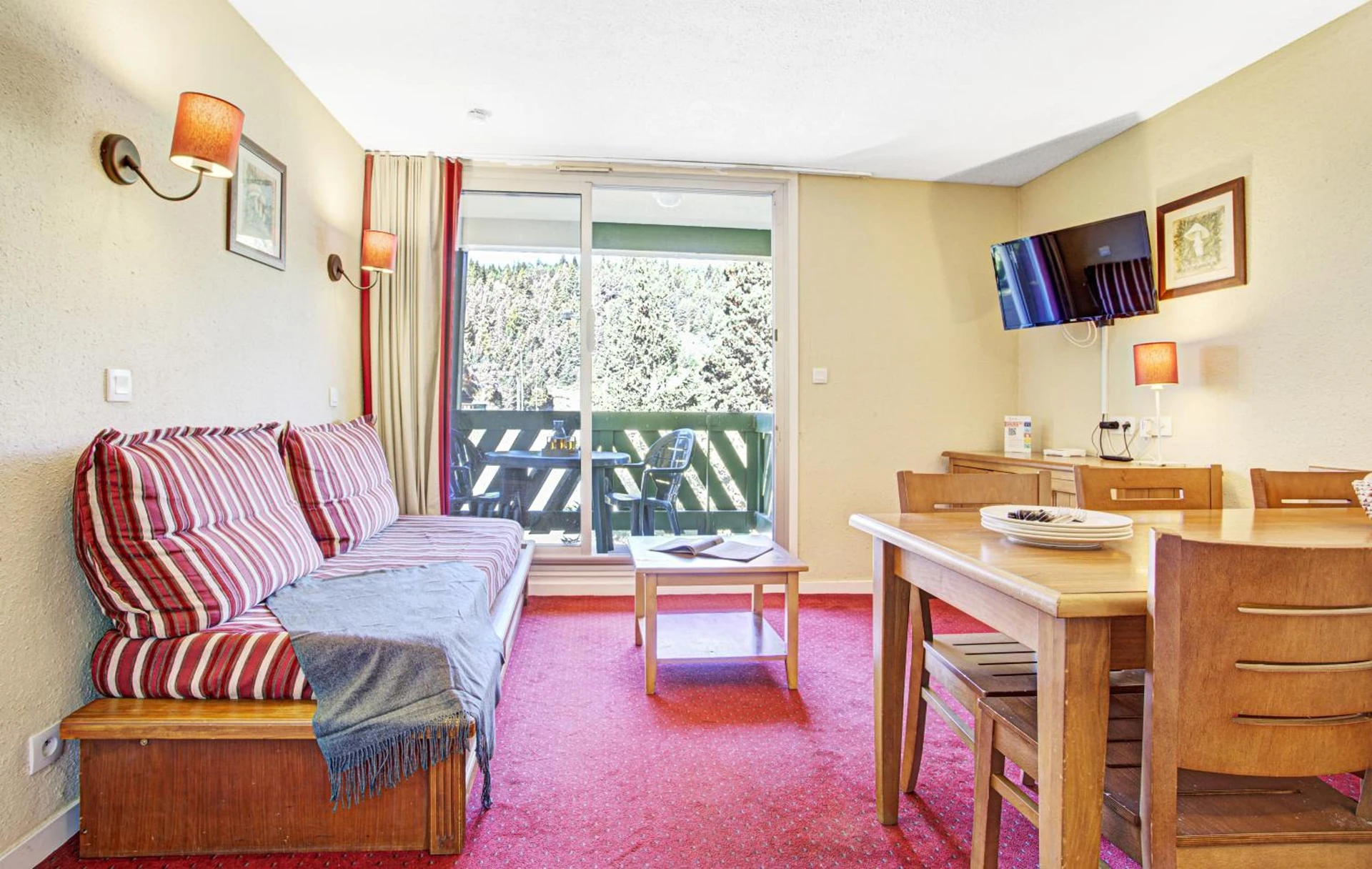 Magnifique chambre pour un séminaire d'entreprise à Résidence Pierre & Vacances Pyrenees 2000 Le Séquoia - Bolquère-Pyrénées 2000