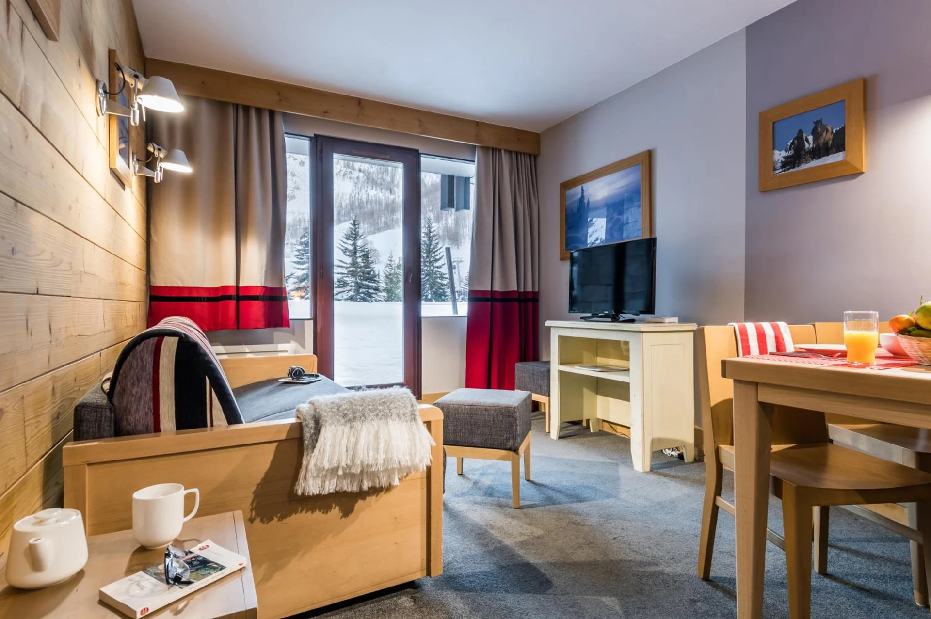 Lieu convivial pour un séminaire d'entreprise à Résidence Pierre & Vacances Les Balcons De Bellevarde - Val dʼIsère - En savoir plus 