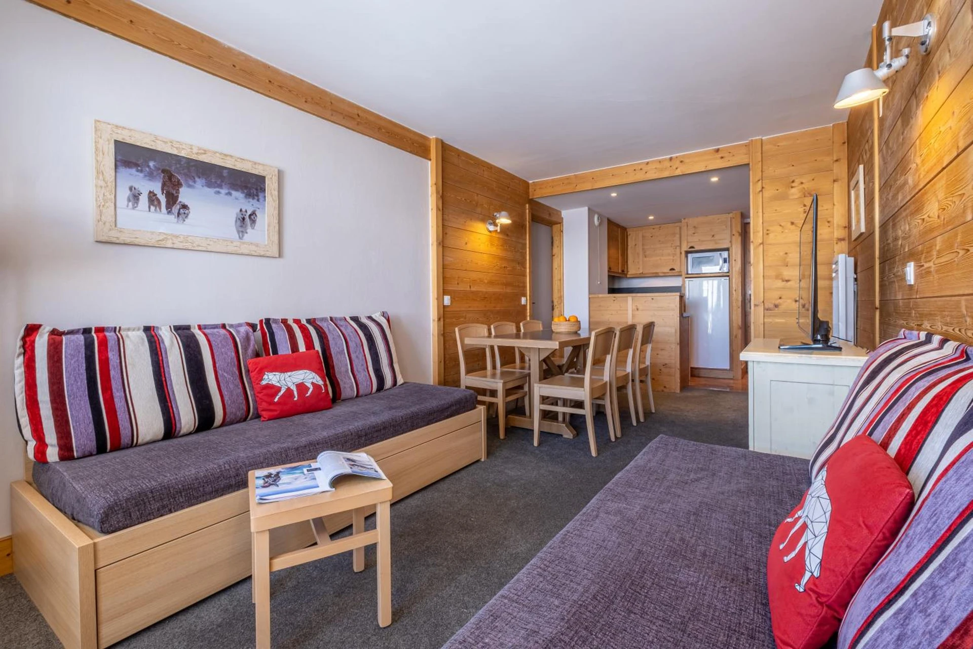 Chambre disponible pour un séminaire d'entreprise à Résidence Pierre & Vacances Les Néréides - Belle Plagne