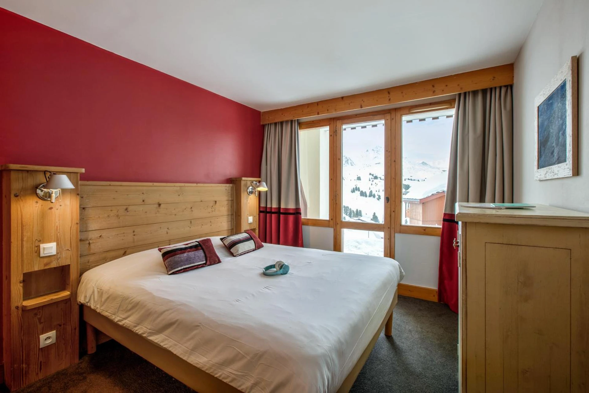 Chambre disponible pour un séminaire d'entreprise à Résidence Pierre & Vacances Les Néréides - Belle Plagne