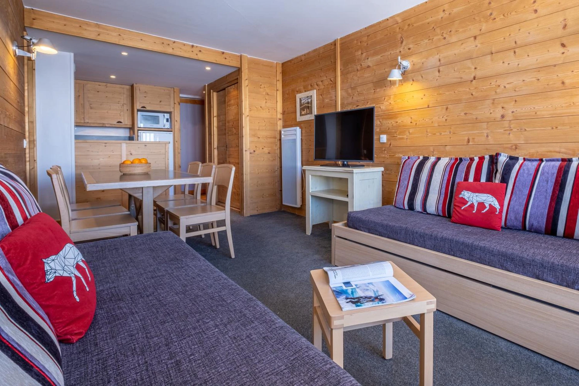 Magnifique chambre pour un séminaire d'entreprise à Résidence Pierre & Vacances Les Néréides - Belle Plagne