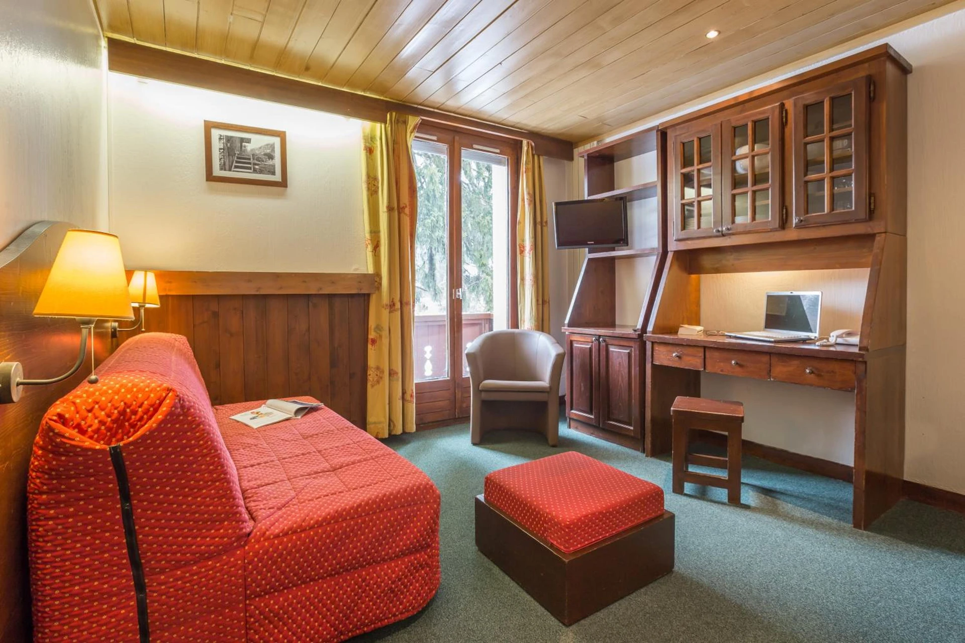 Chambre disponible pour un séminaire d'entreprise à Résidence Pierre & Vacances Le Mont d'Arbois - Megève