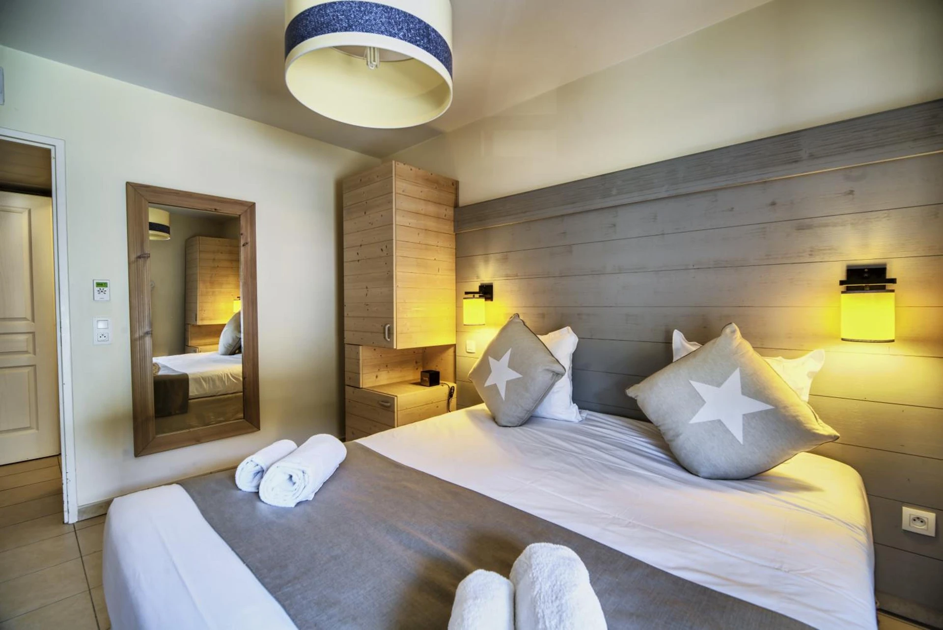 Chambre disponible pour un séminaire d'entreprise à Résidence Pierre & Vacances Premium Julia Augusta - Roquebrune-Cap-Martin