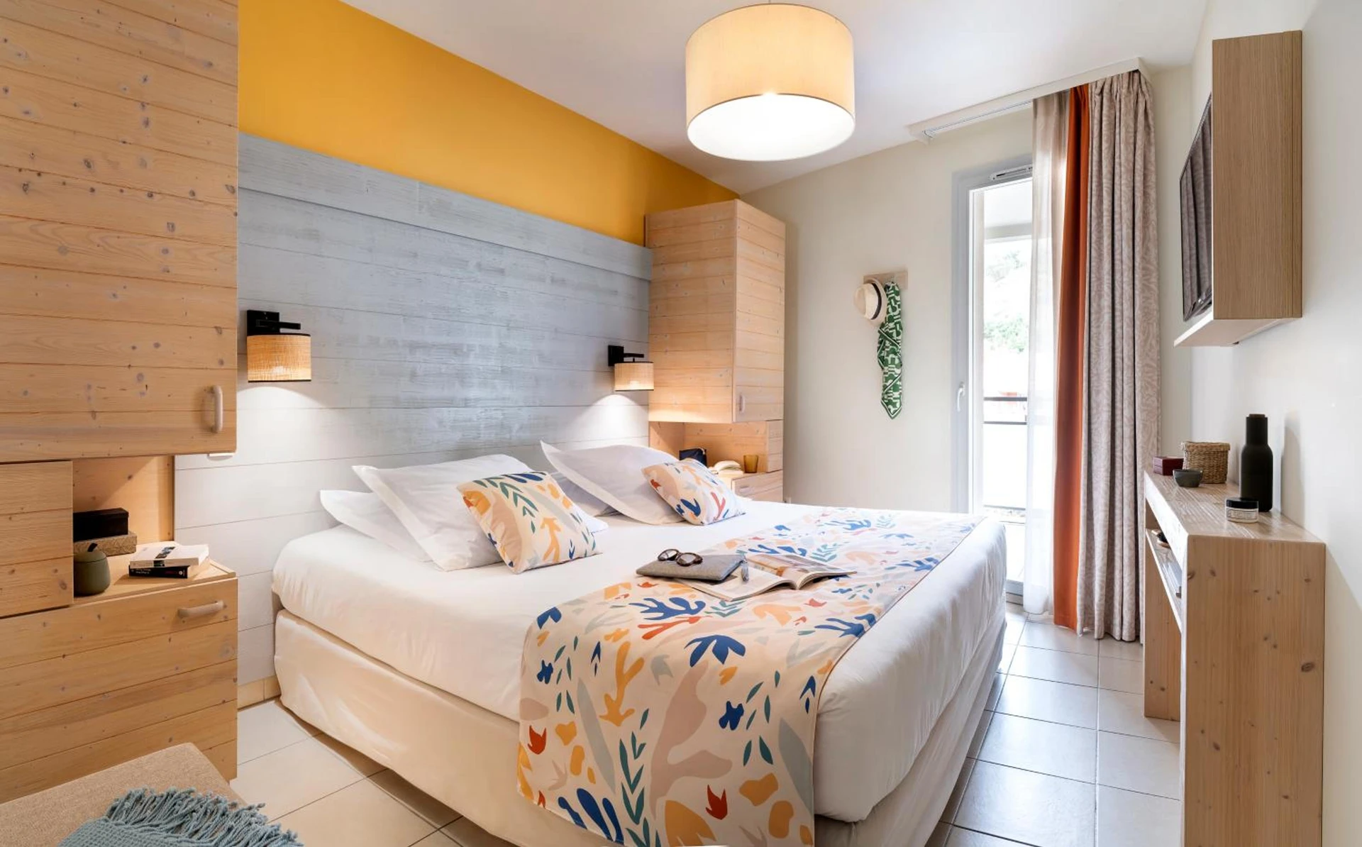 Chambre disponible pour un séminaire d'entreprise à Résidence Pierre & Vacances Premium Julia Augusta - Roquebrune-Cap-Martin