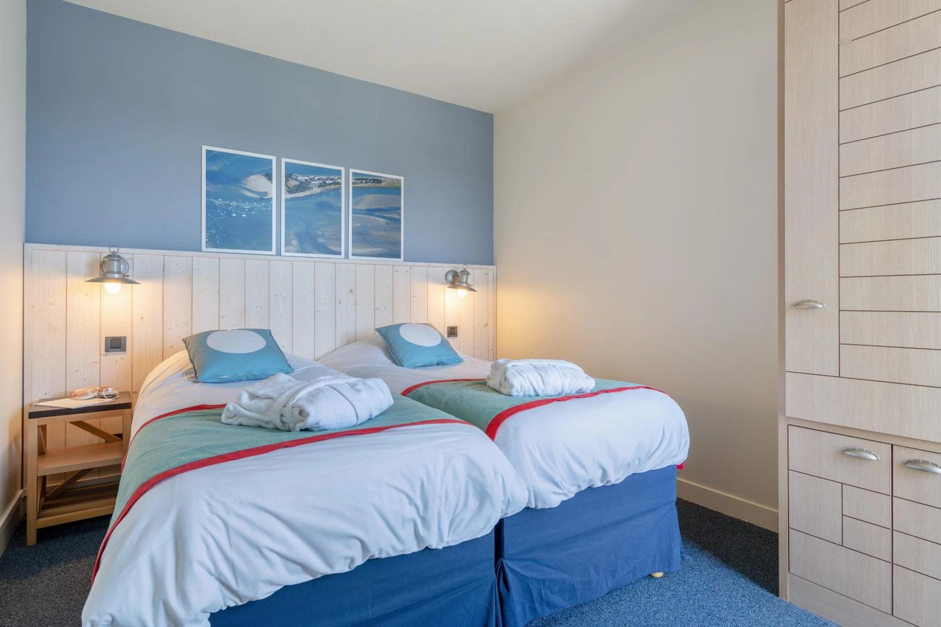 Chambre disponible pour un séminaire d'entreprise à Résidence Pierre & Vacances Premium Le Domaine de Cramphore - Le Pouliguen