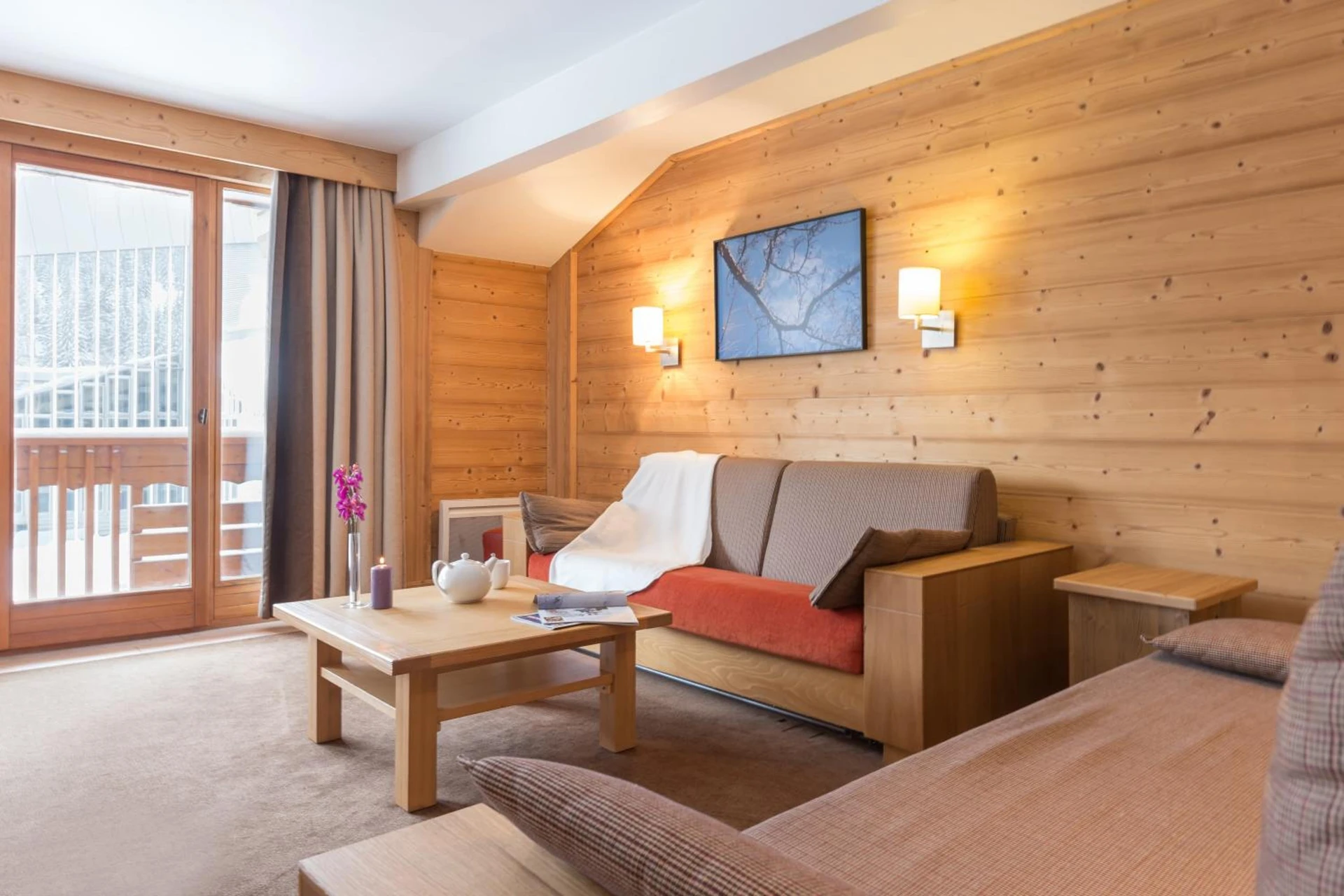 Chambre disponible pour un séminaire d'entreprise à Résidence Pierre & Vacances Premium Les Chalets du Forum - Courchevel