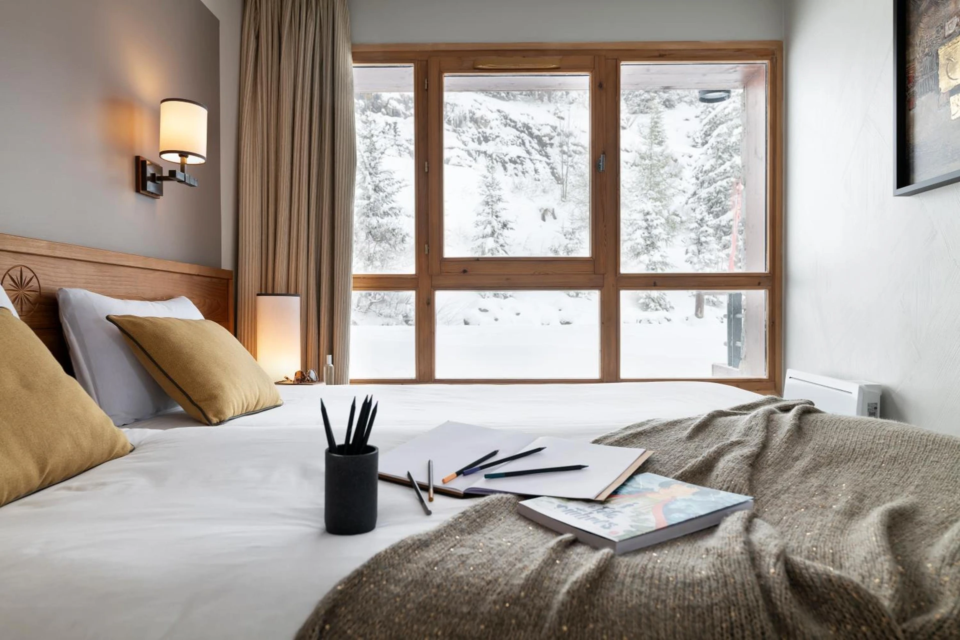 Chambre disponible pour un séminaire d'entreprise à Résidence Pierre & Vacances Premium Les Terrasses d'Eos - Flaine