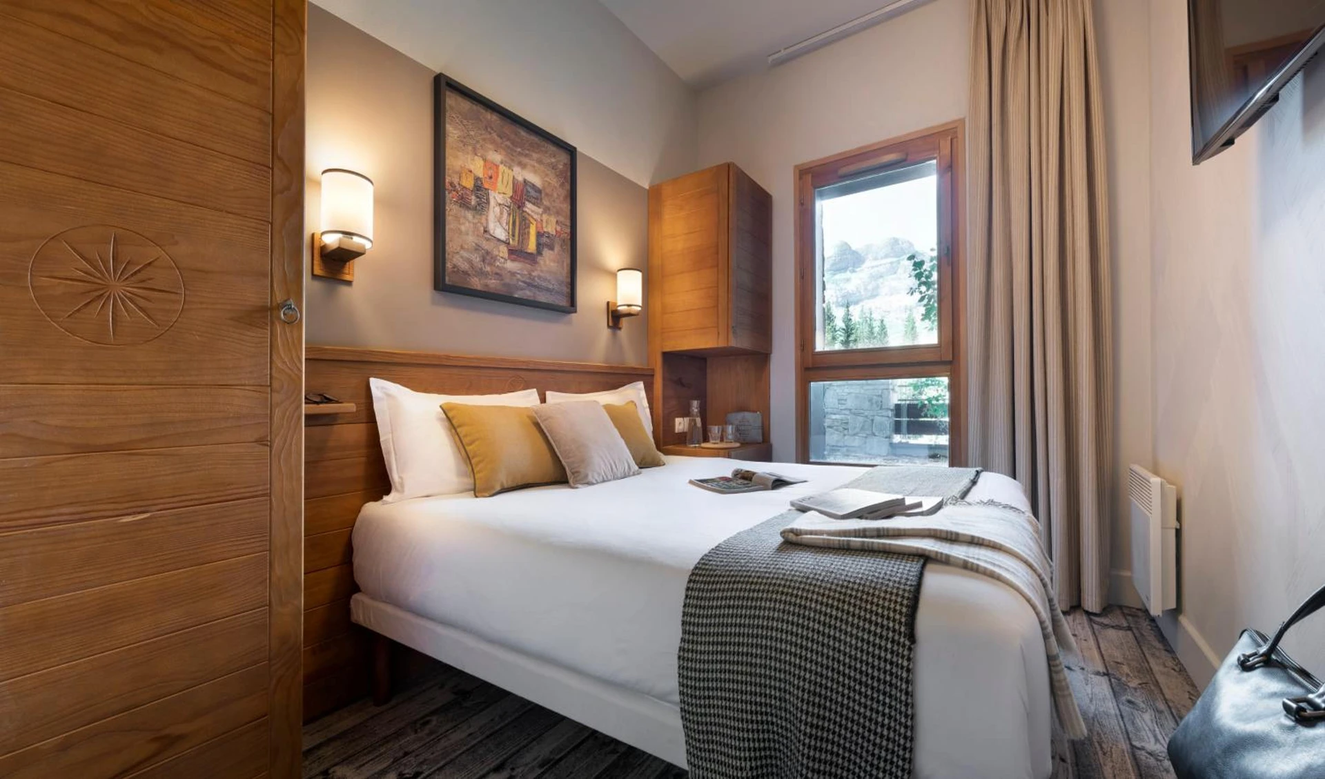 Chambre disponible pour un séminaire d'entreprise à Résidence Pierre & Vacances Premium Les Terrasses d'Eos - Flaine