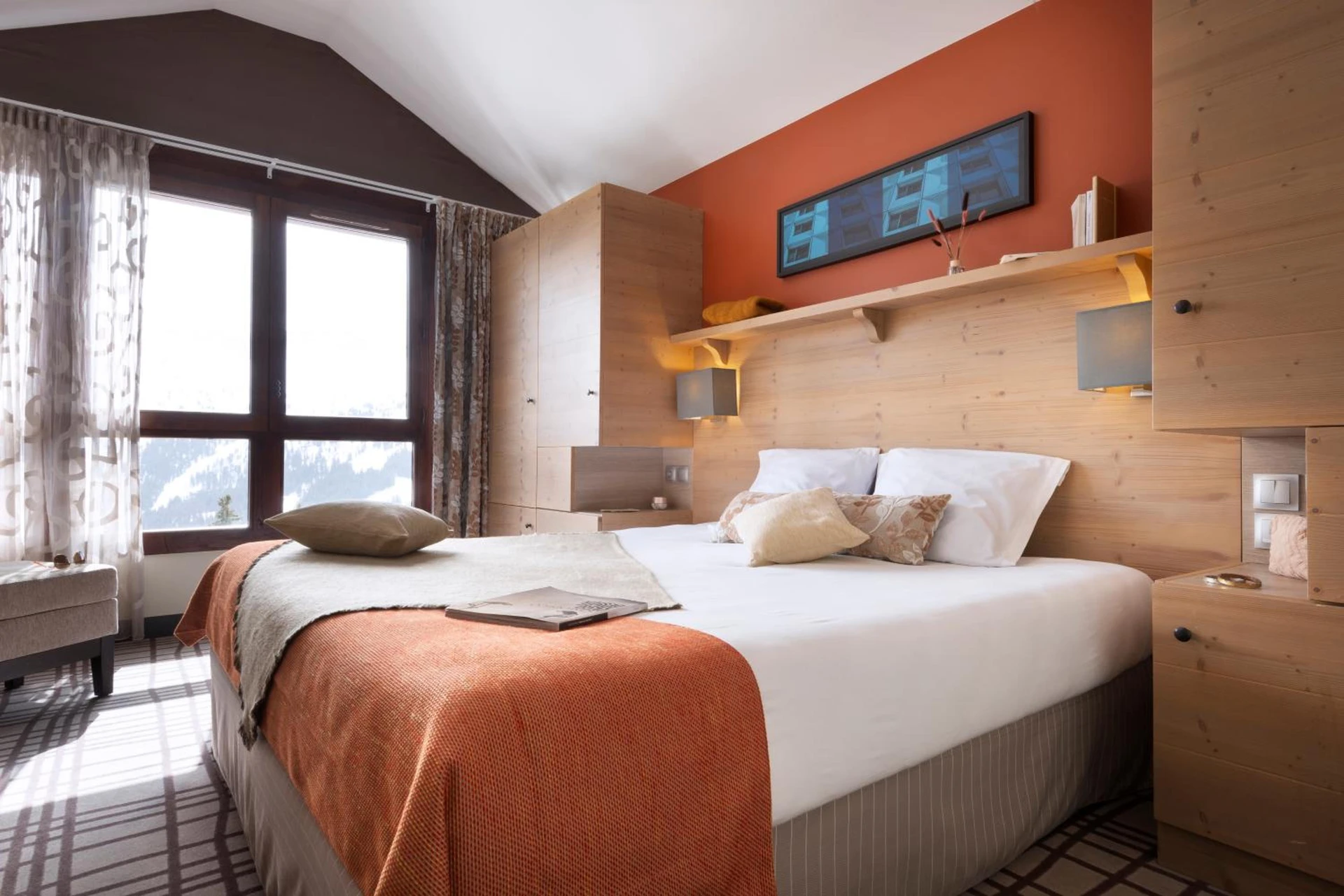 Chambre disponible pour un séminaire d'entreprise à Résidence Pierre & Vacances Premium Les Terrasses d'Hélios - Flaine