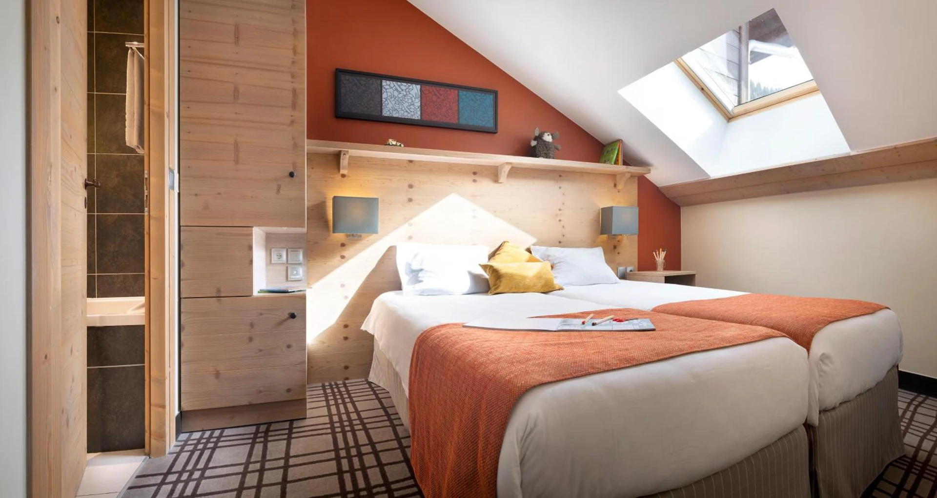 Chambre disponible pour un séminaire d'entreprise à Résidence Pierre & Vacances Premium Les Terrasses d'Hélios - Flaine