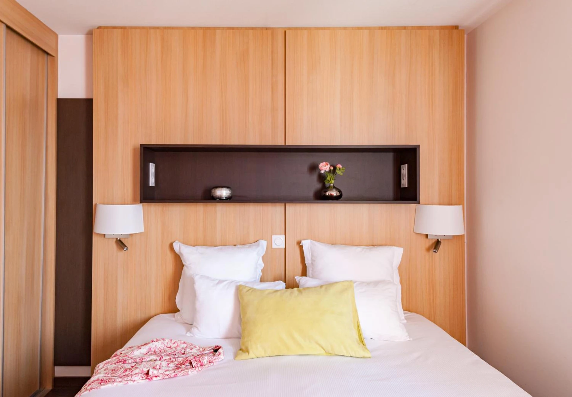 Chambre disponible pour un séminaire d'entreprise à Apparthotel Privilodges Carré de Jaude - Clermont-Ferrand