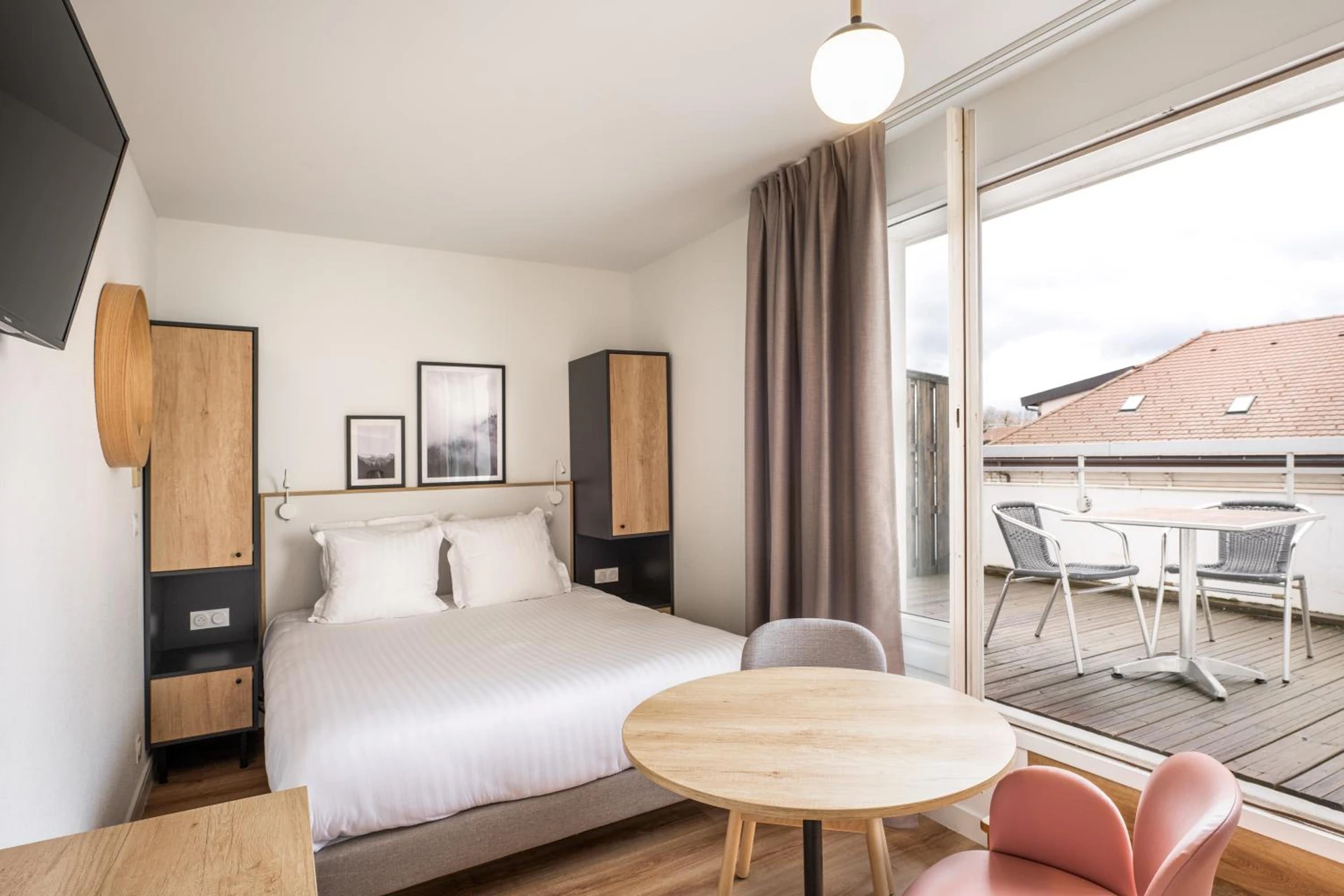 Chambre disponible pour un séminaire d'entreprise à Apparthotel Privilodges Le Royal - Annecy