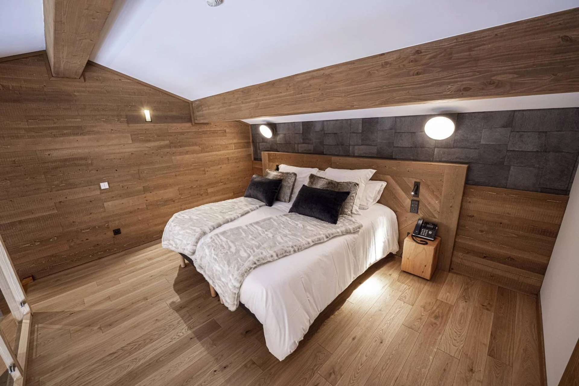 Chambre disponible pour un séminaire d'entreprise à Pure Montagne Resort & Spa - Saint-Martin-Vésubie