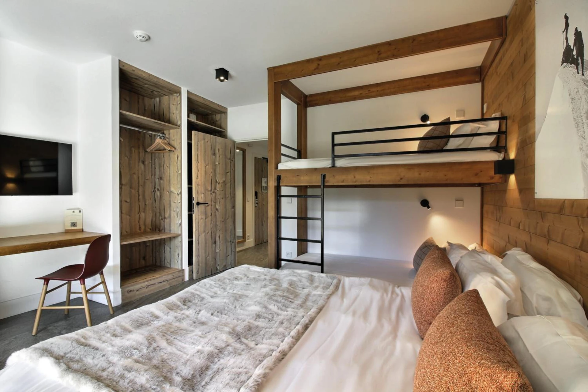 Magnifique chambre pour un séminaire d'entreprise à Pure Montagne Resort & Spa - Saint-Martin-Vésubie