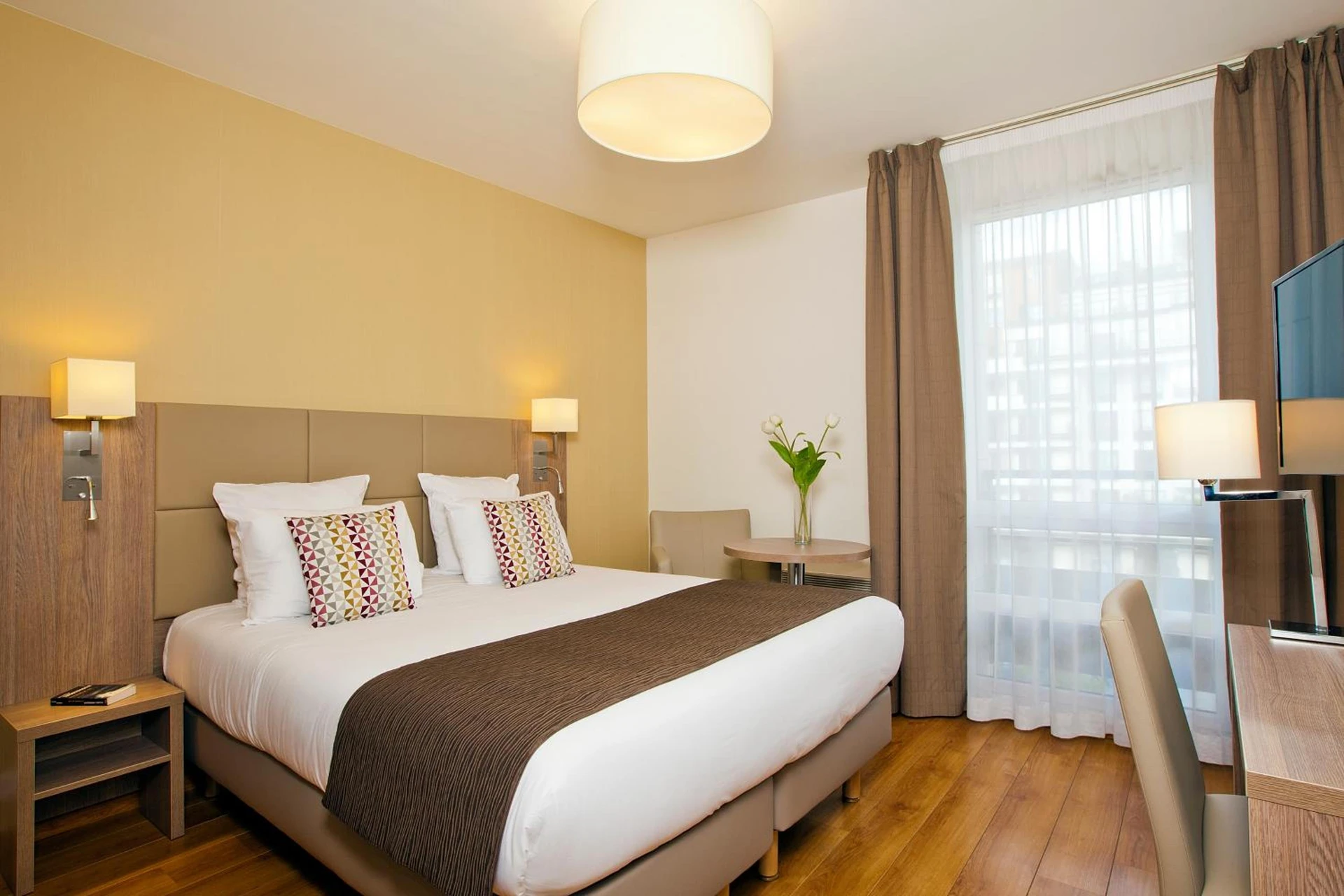Magnifique chambre pour un séminaire d'entreprise à Residhome Bois Colombes Monceau - Bois-Colombes