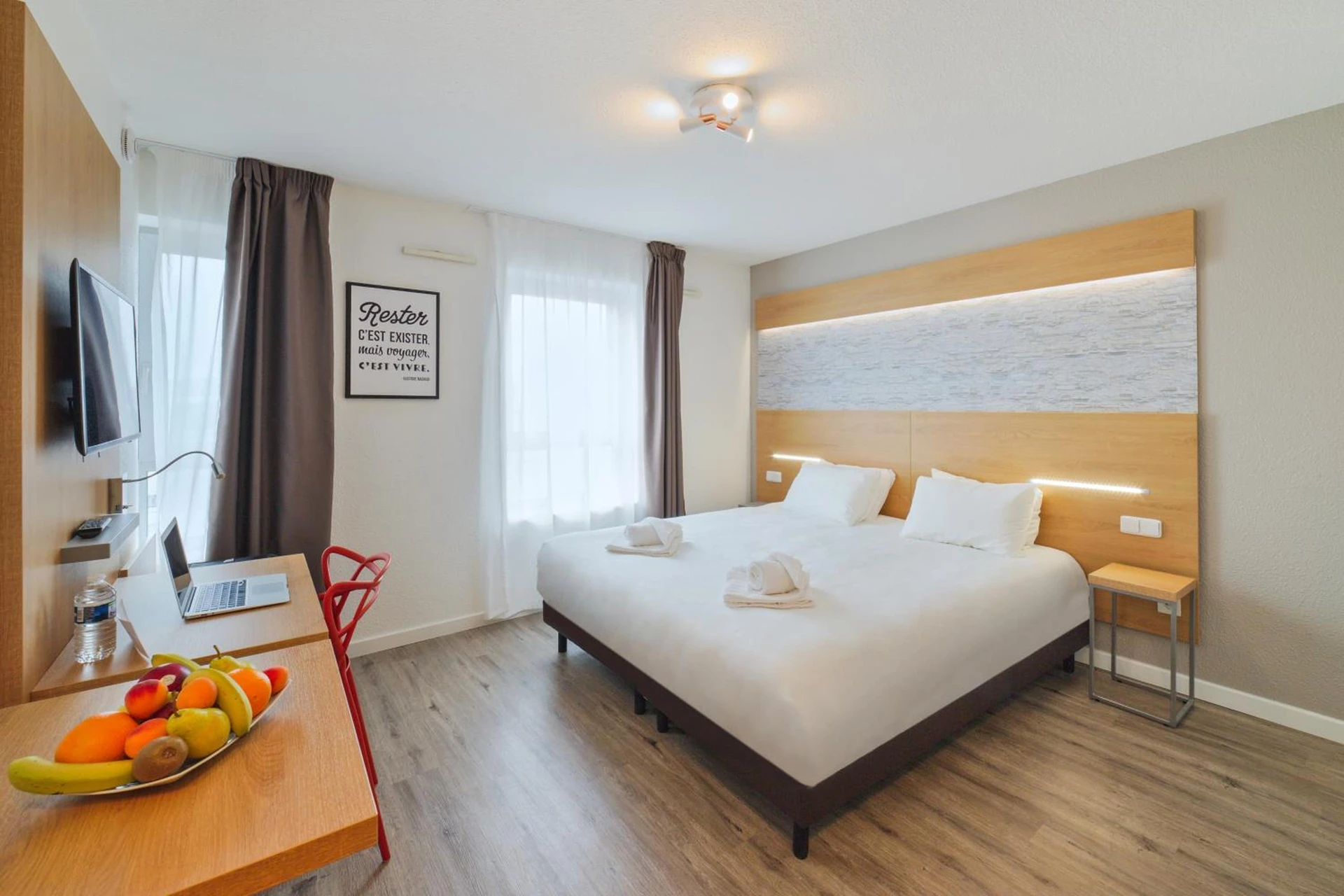 Chambre disponible pour un séminaire d'entreprise à Residhotel Lyon Part Dieu - Lyon